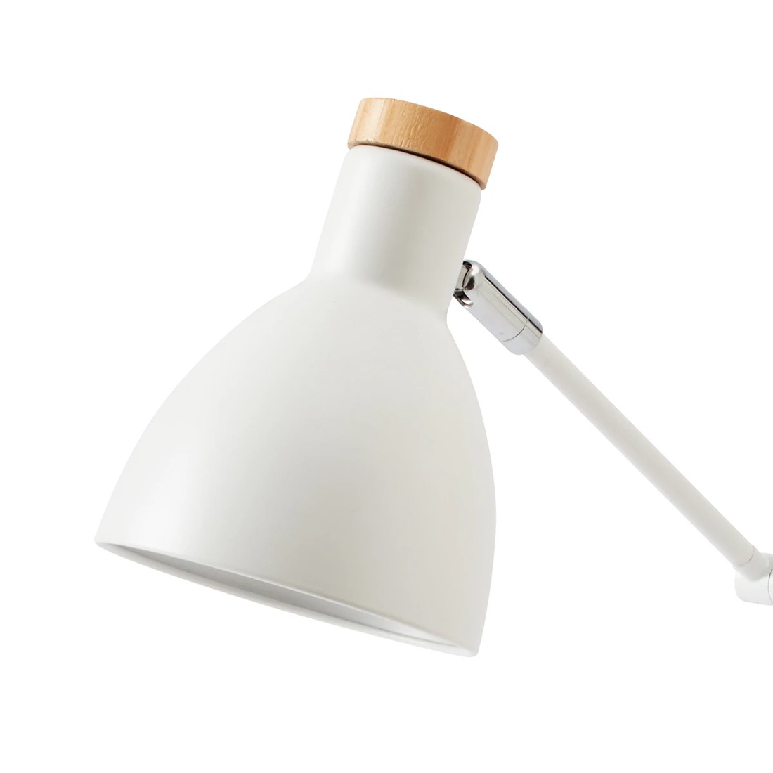 6 Cantilever Desk Lamp - White, 6 of 10