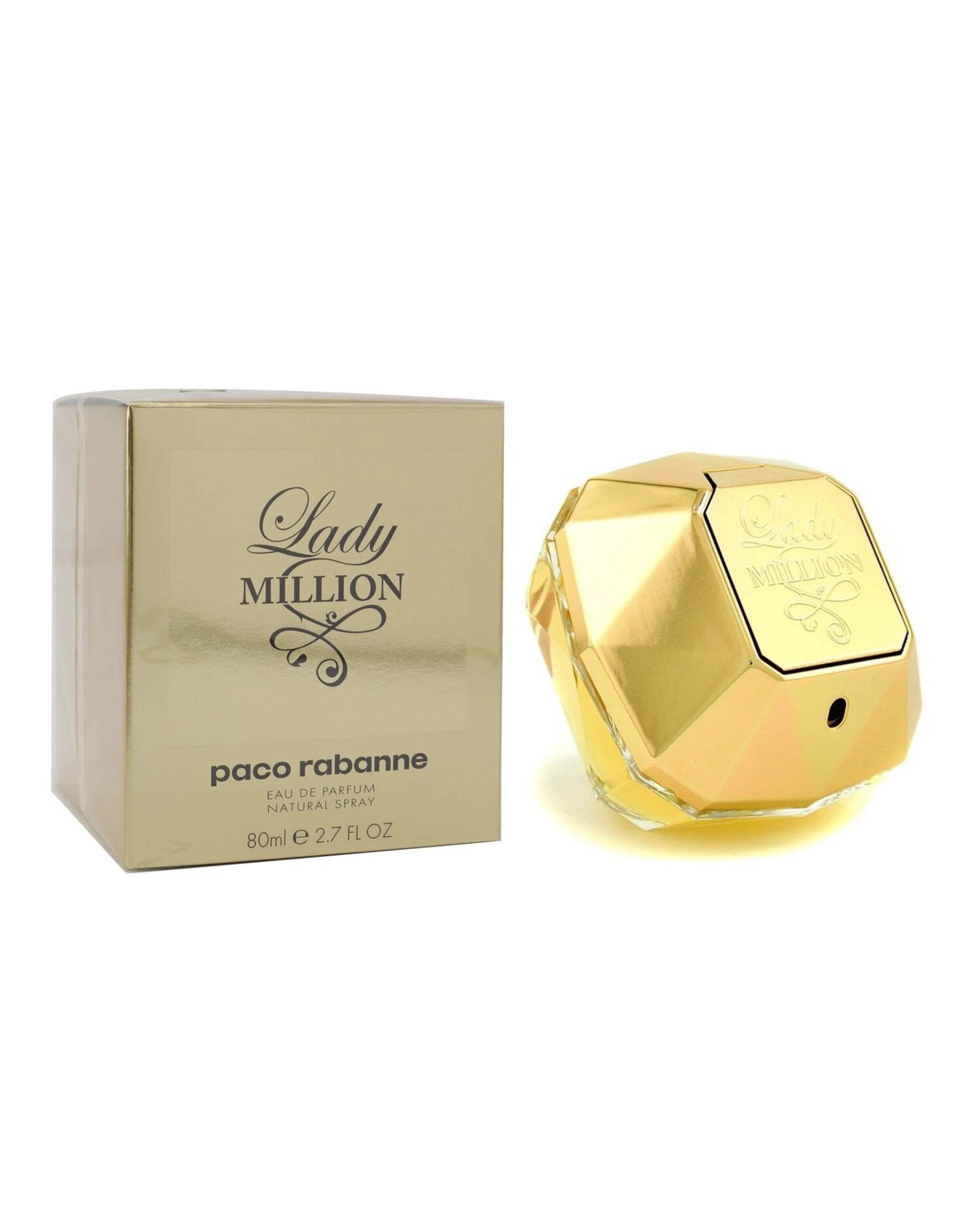 2 Paco Rabanne Lady Million Eau De Parfum Spray  80ml/2.7oz, 2 of 4