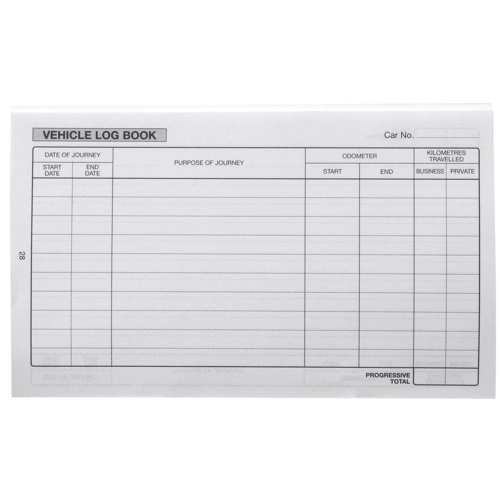 4 Zions Pocket Vehicle Log and Expenses Record Book, 4 of 4