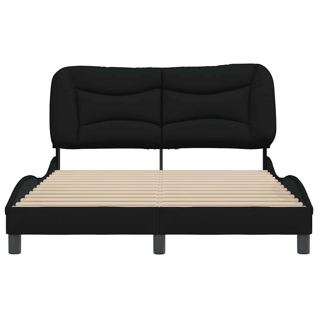 4 Vidaxl Bed - Black, 4 of 10