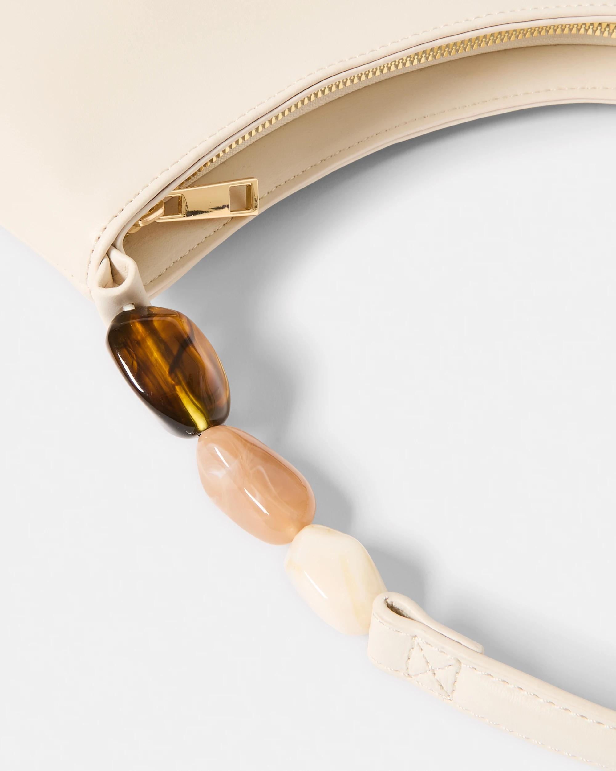 3 Curved Shoulder Bag Porcelain, 3 of 6