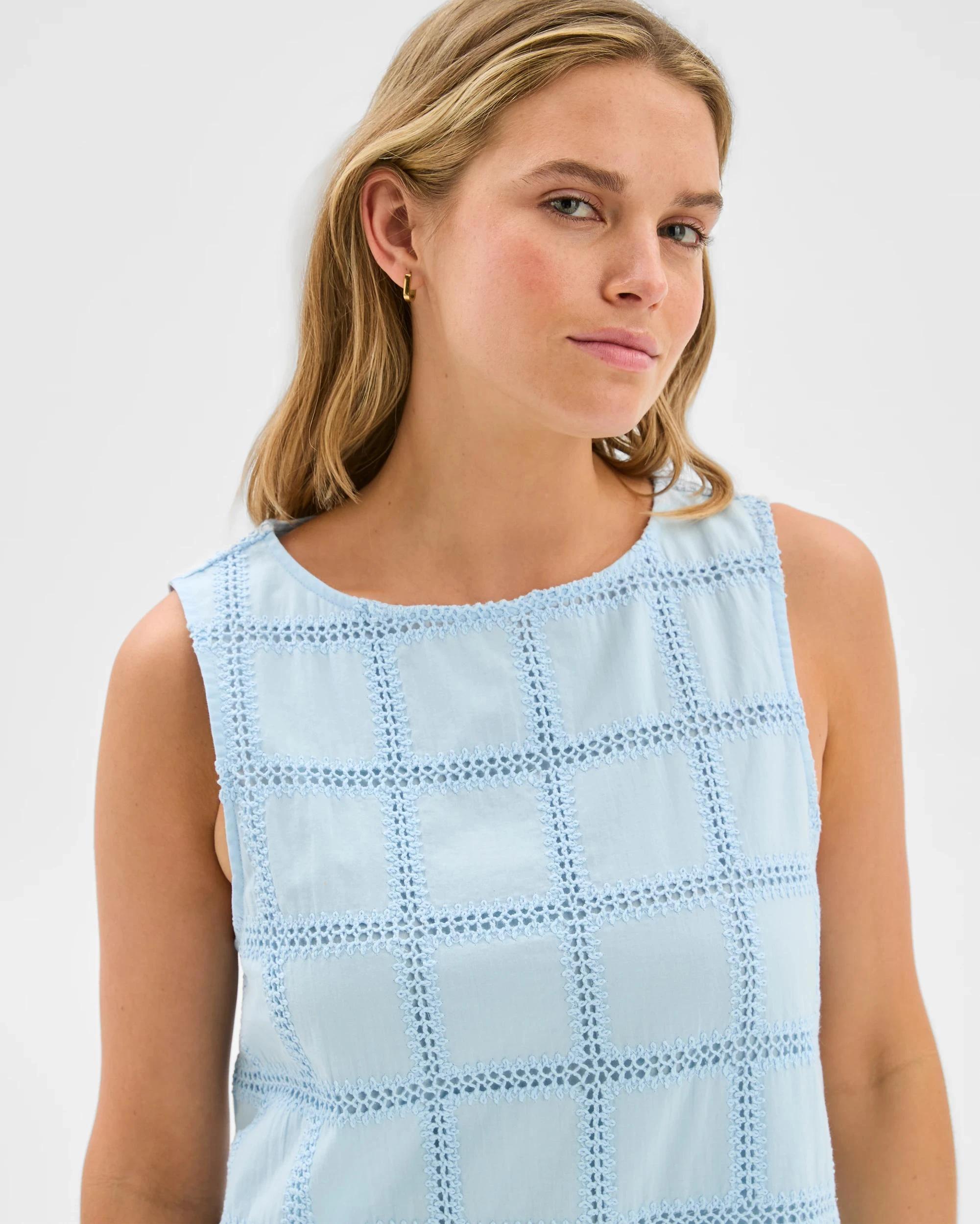 5 Embroidered Shift Dress - Lily Loves OMPHALODES, 5 of 6