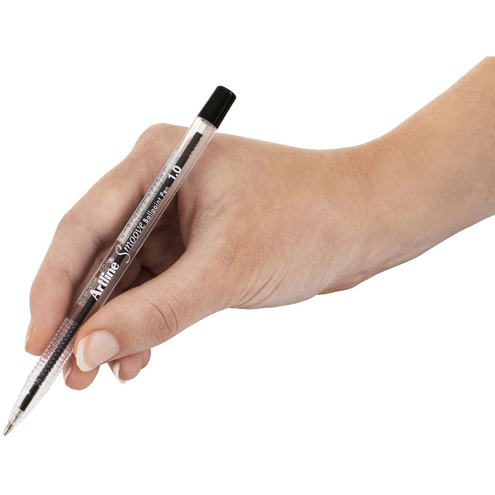 3 Artline Smoove Ballpoint Pen Black, 3 of 4