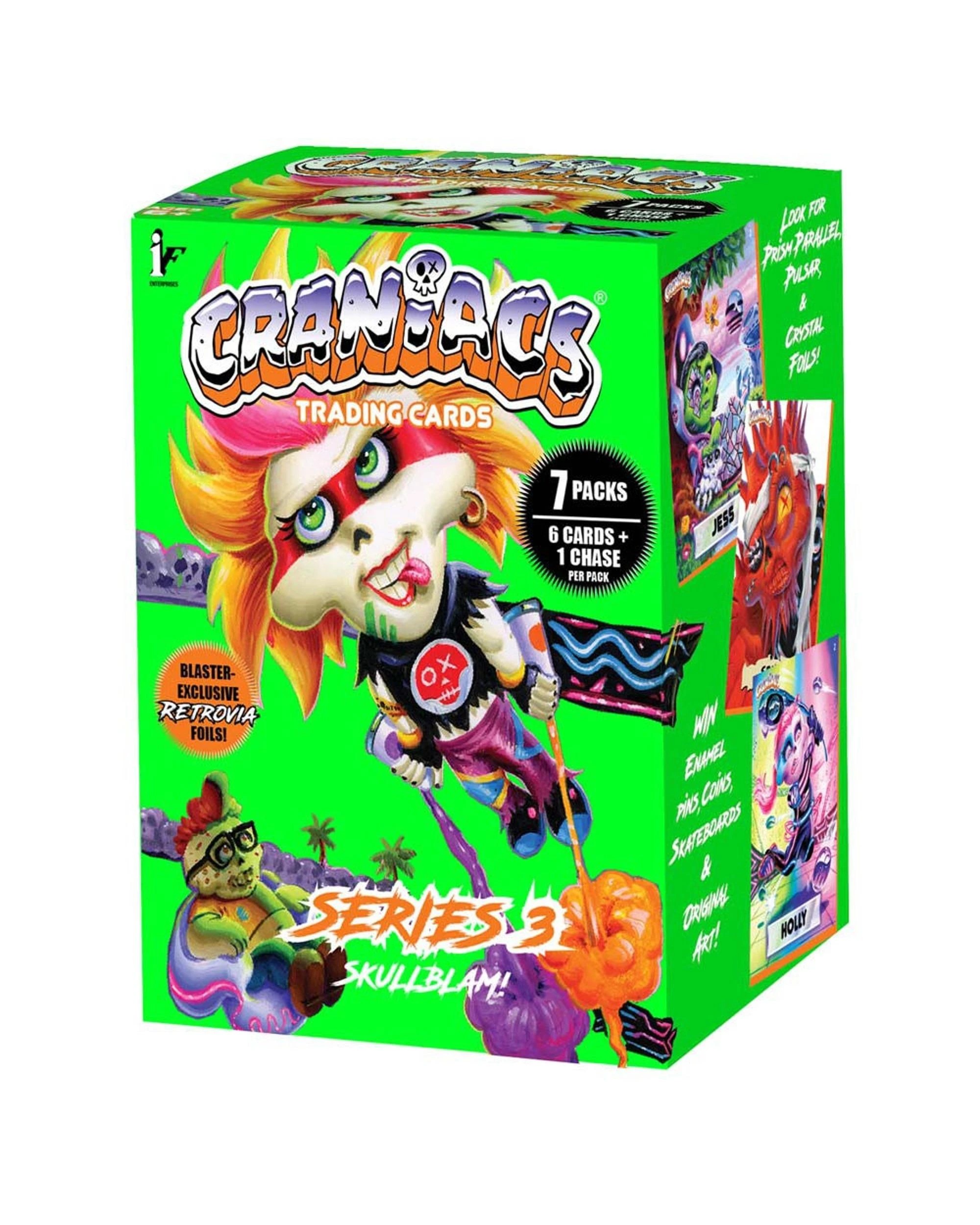 1 Craniacs Trading Cards Series 3 Blaster Box, 1 of 3