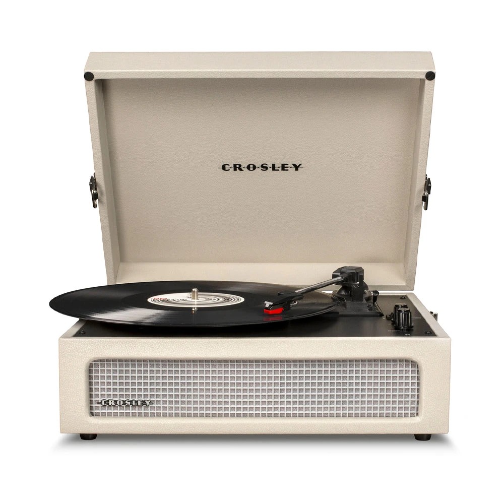 3 Crosley Voyager Bluetooth Portable Turntable - Dune + Gadhouse Vinyl Rack Bundle - Black - Assorted, 3 of 6