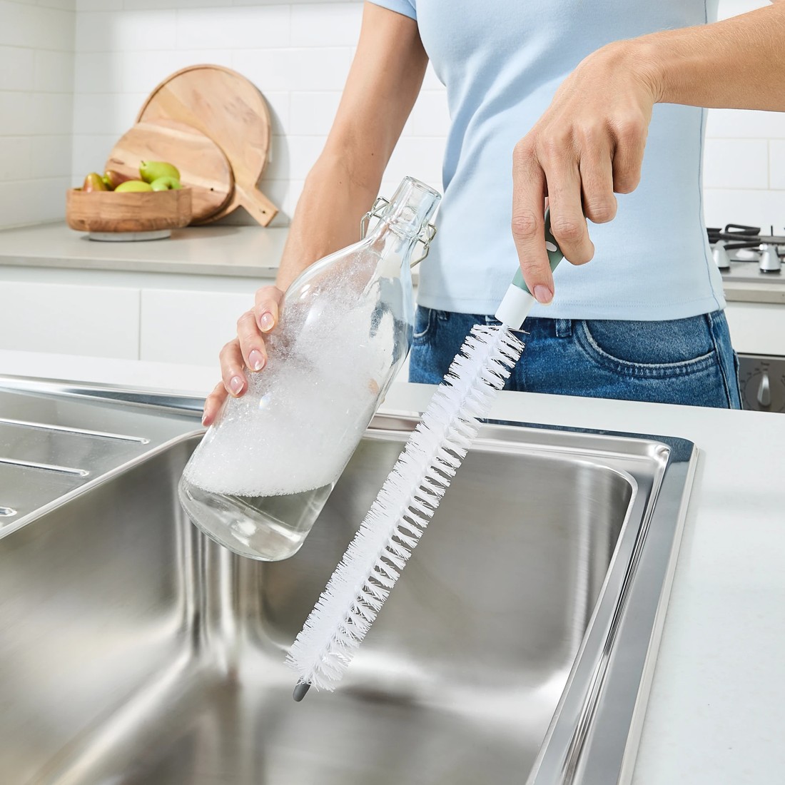 1 Set of 3 Bottle Brushes, 1 of 10