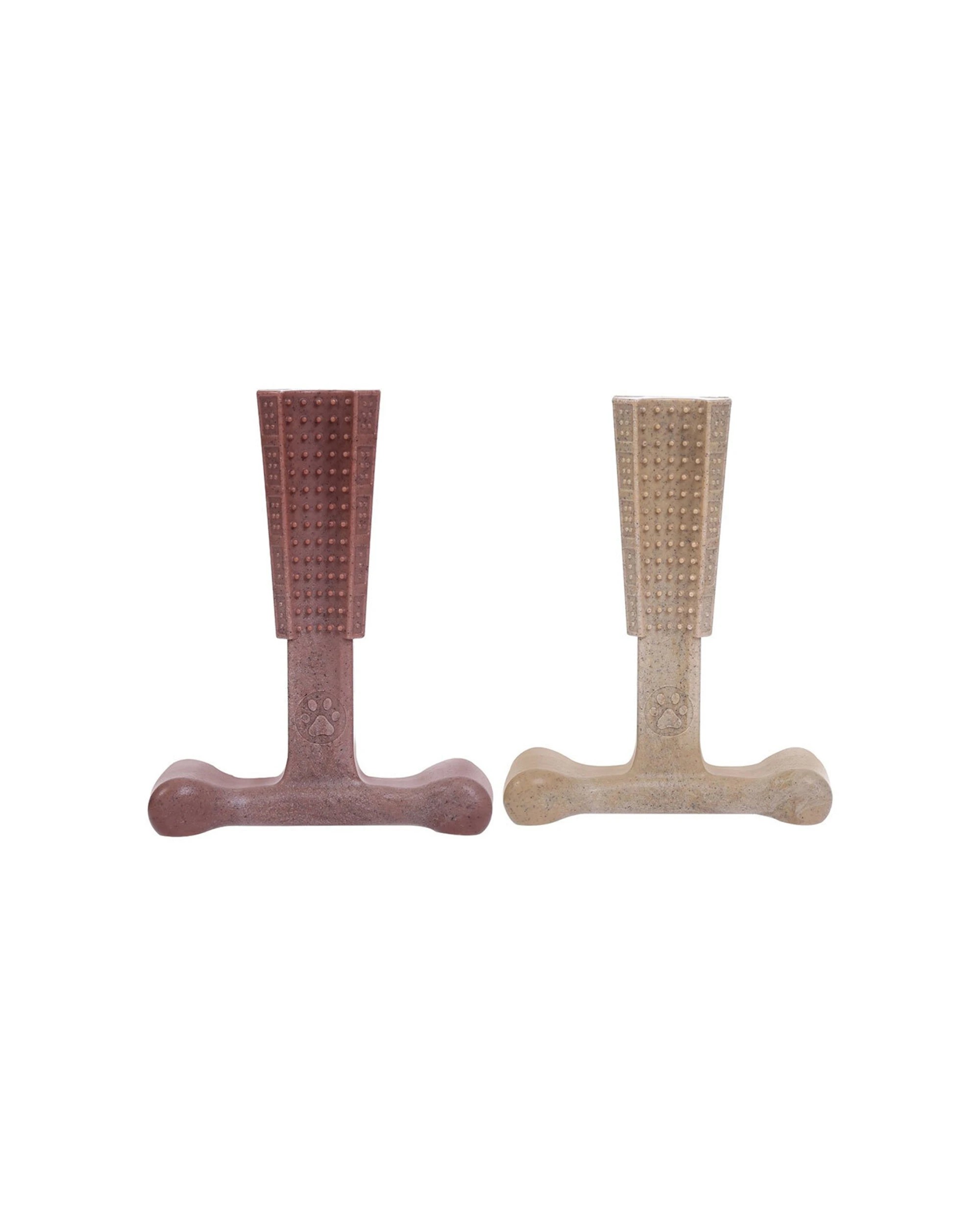 1 Paws And Claws BooBone T-Bone Large Dog Chew Toy 2 Pack Assorted Flavour - Assorted, 1 of 3