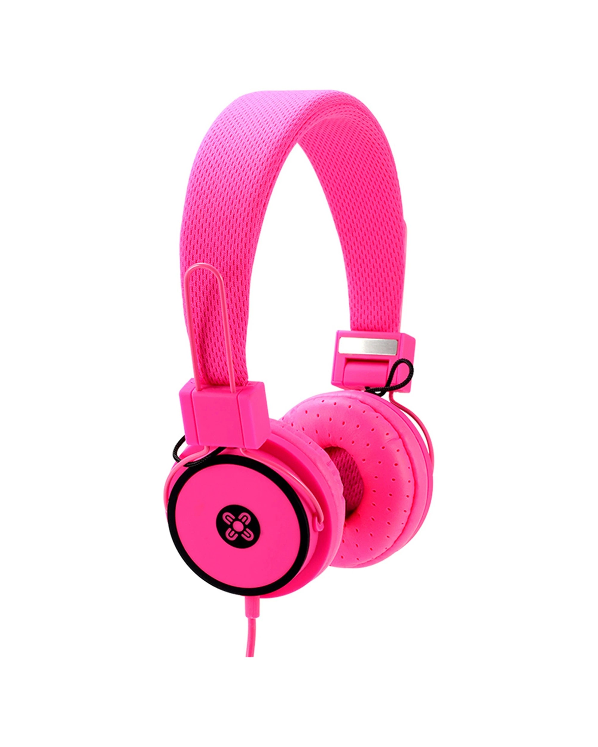 1 Moki Hyper Foldable Headphones 3.5mm Plated Plug - Pink, 1 of 1