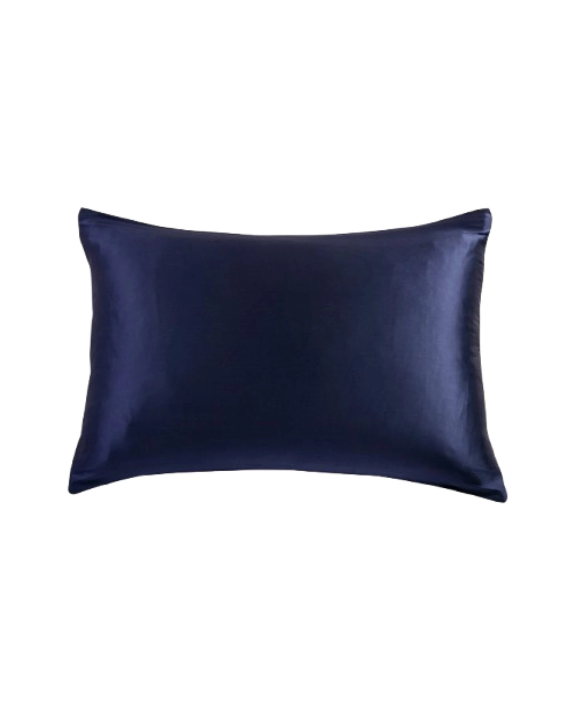 1 Gioia Casa Mulberry Silk Pillowcase Soft Hypoallergenic - Navy Blue, 1 of 4