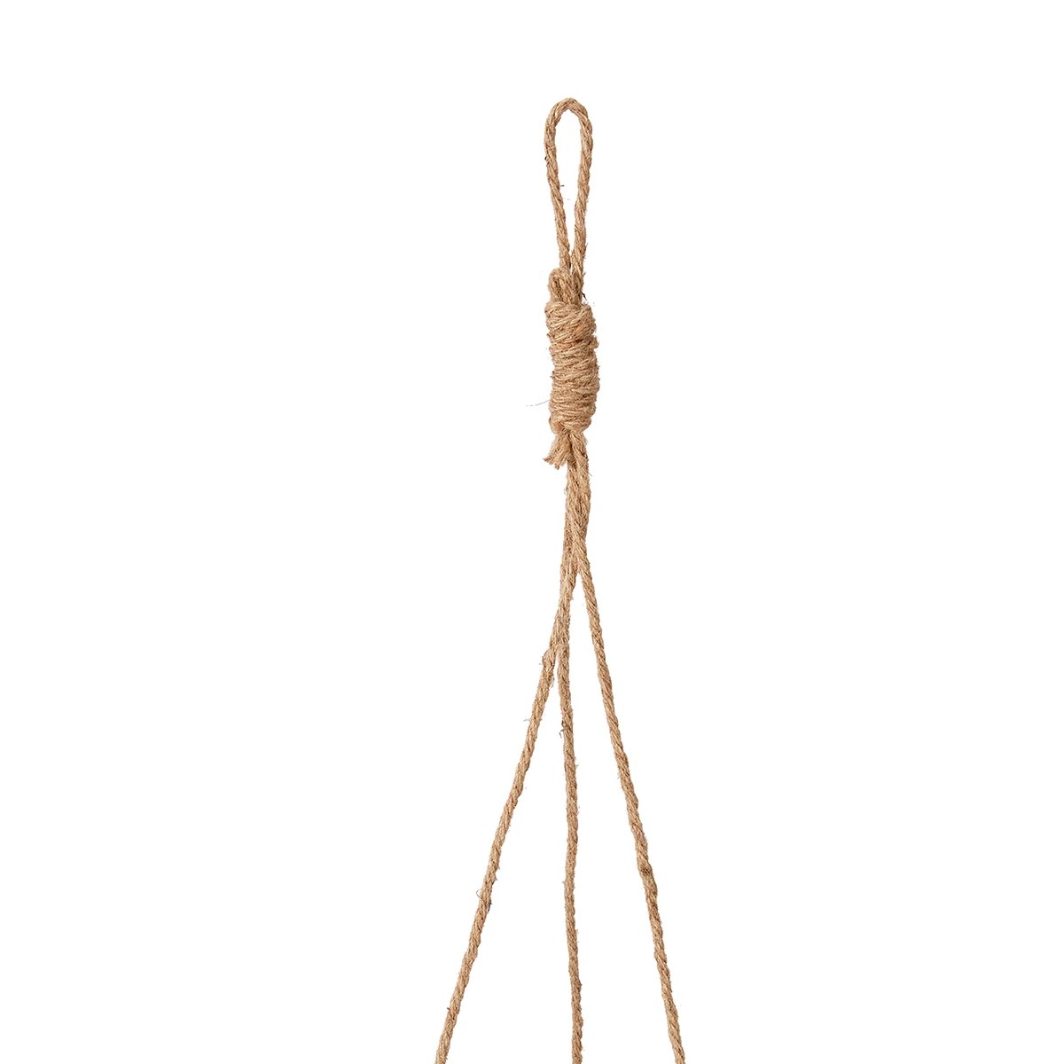 4 Round Woven Hanging Planter, 4 of 4