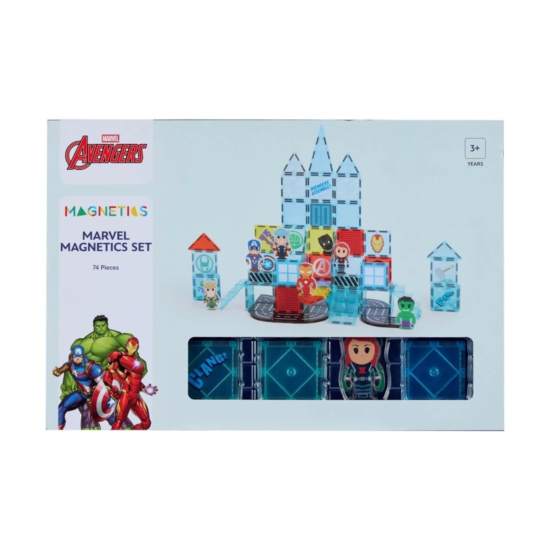 1 74 Piece Marvel Avengers Magnetics Set, 1 of 7