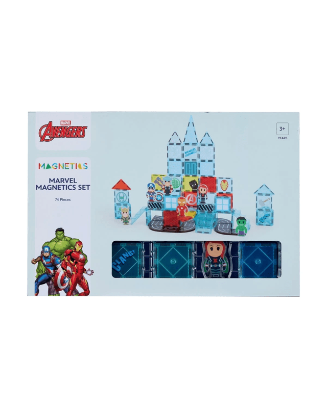 74 Piece Marvel Avengers Magnetics