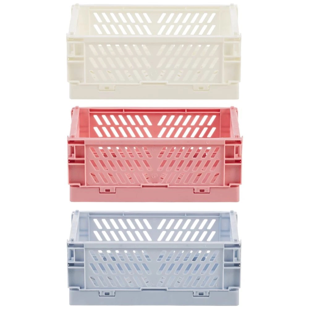 5 Otto Eclectic Pop Storage Baskets 3 Pack, 5 of 7