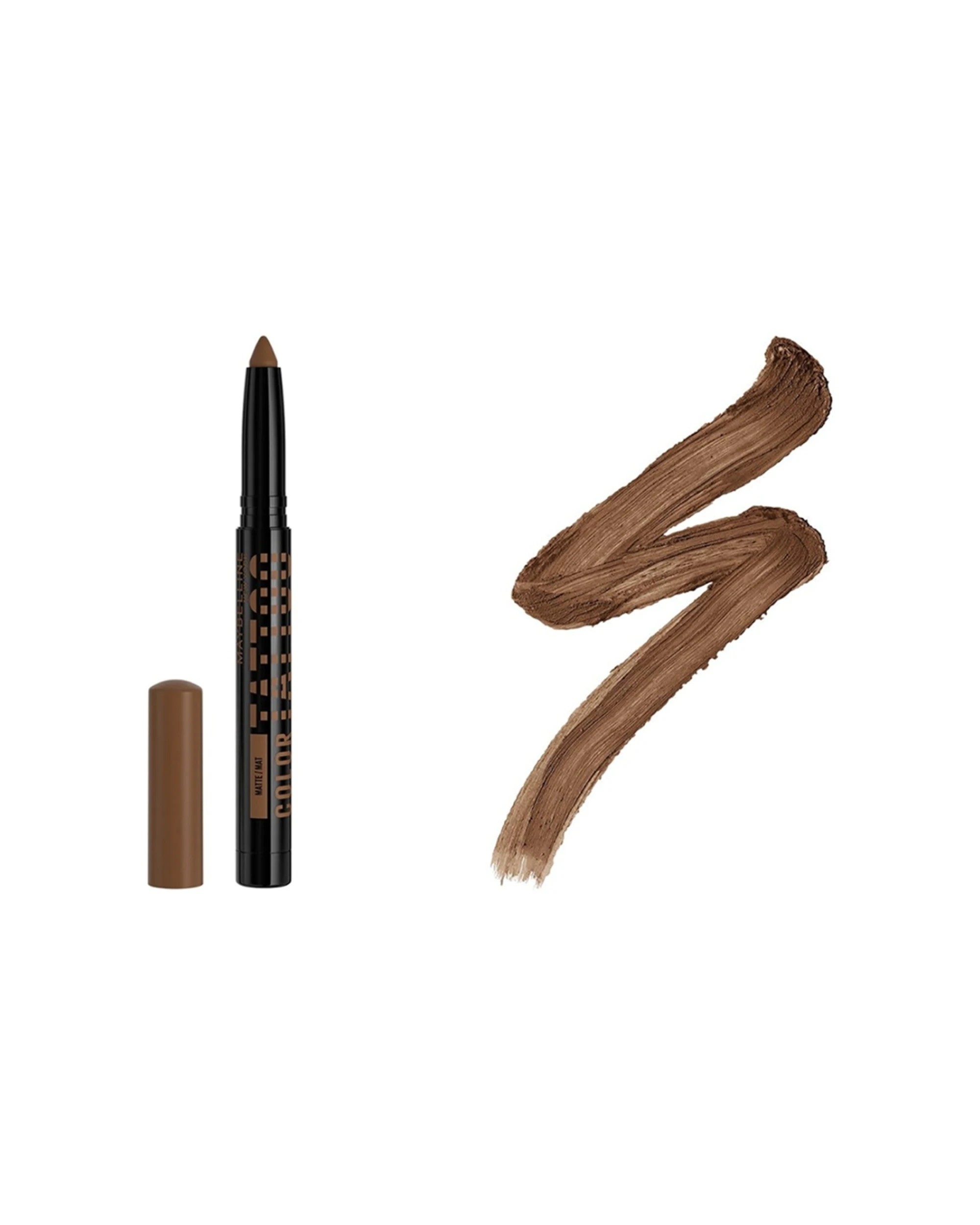 1 Maybelline Color Tattoo Eye Stix 24hr Creaseless Eyeshadow Stick I Am Unapologetic - Brown, 1 of 1