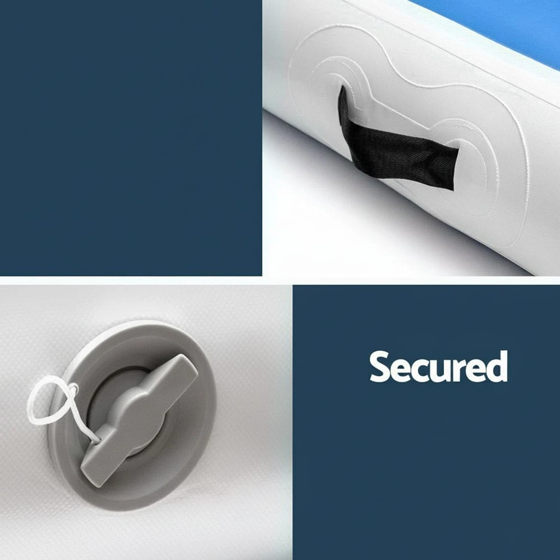 5 Everfit 5M Air Track Gymnastics Tumbling Exercise Yoga Mat W/ Pump Inflatable - Multi, 5 of 7