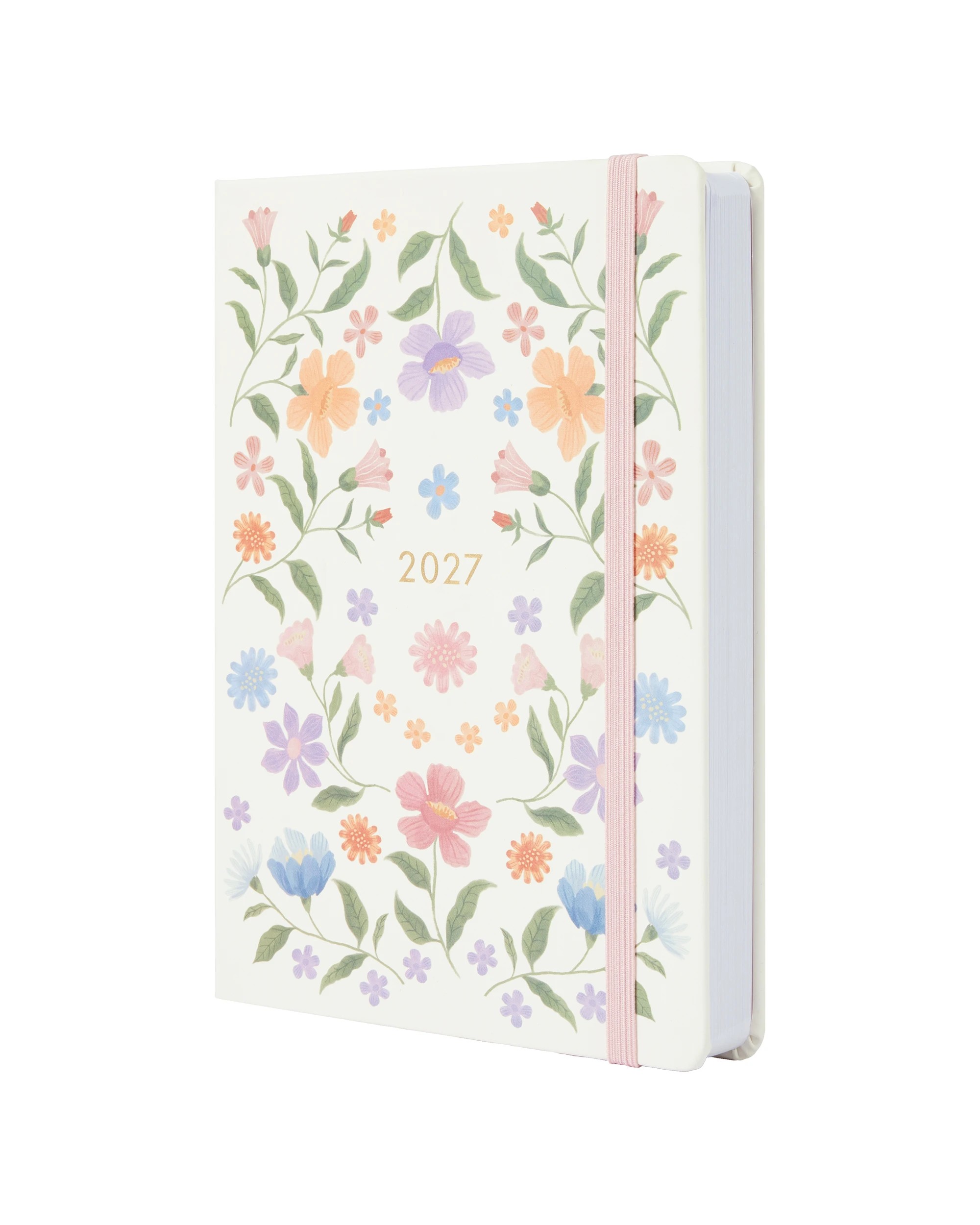3 2027 A5 Diary Day to View - Floral, 3 of 6