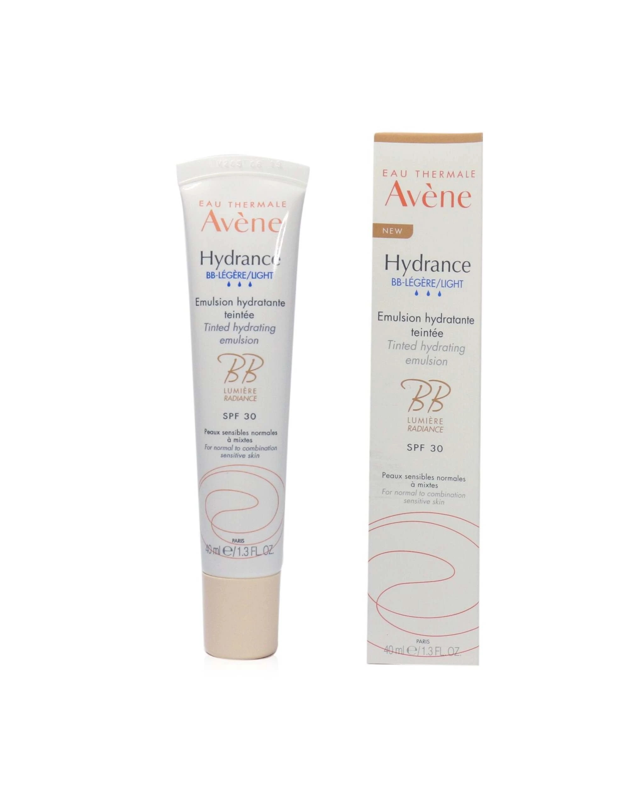 3 Avene Hydrance BB-LIGHT Tinted Hydrating Emulsion SPF 30 - For Normal to Combination Sensitive Skin  40ml/1.3oz, 3 of 3