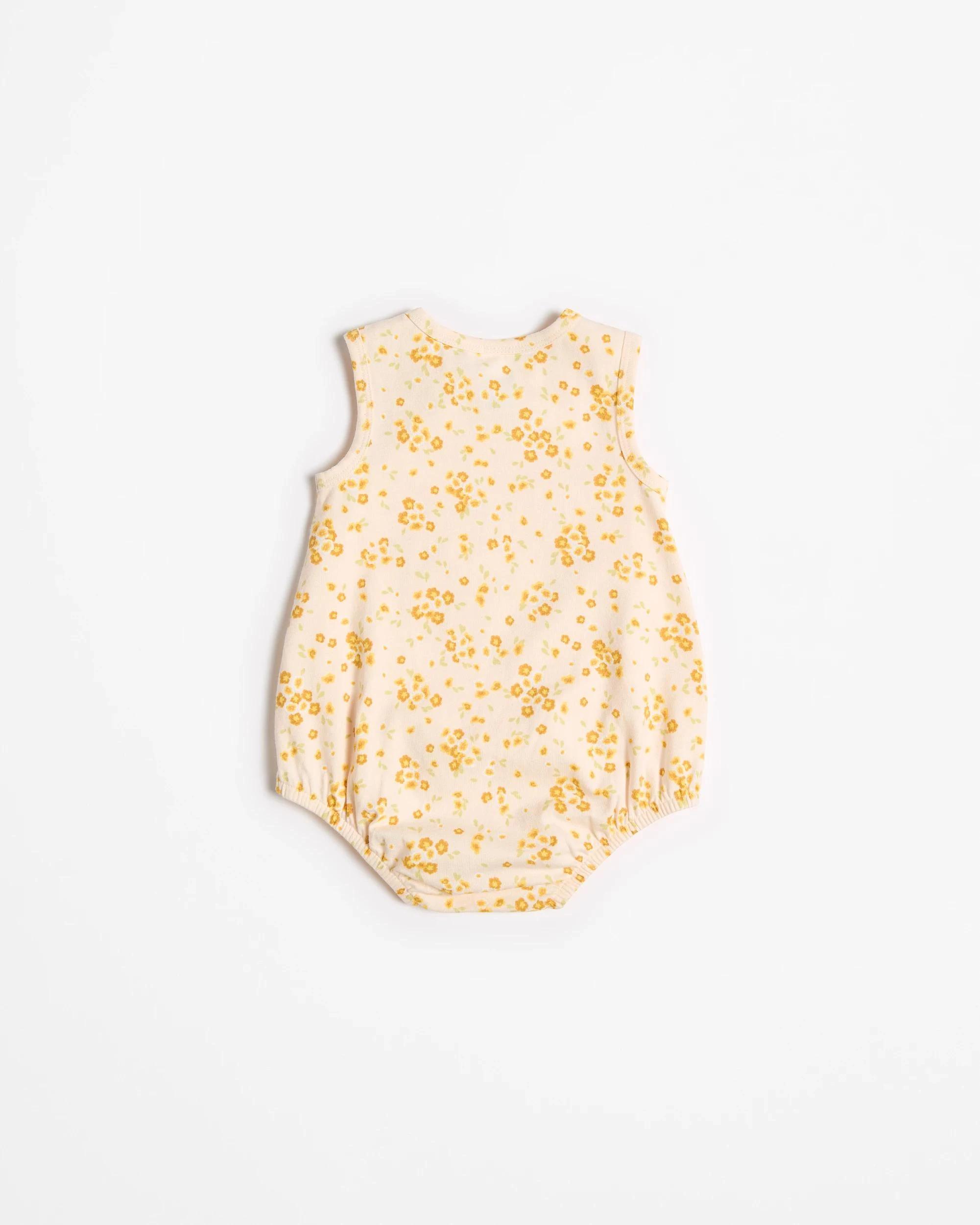 3 Target Baby Organic Cotton Print Bubble Bodysuit FLORAL, 3 of 3