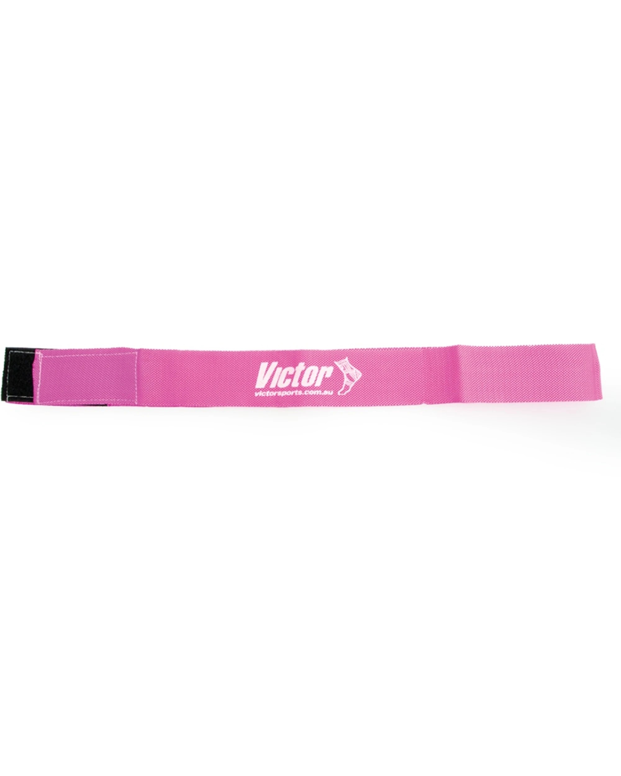 1 Victor Sports Nylon Sash Hook Loop Fastener Adjustable 5x100cm Durable - Pink, 1 of 2