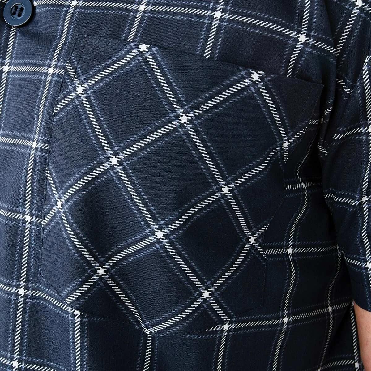 6 Short Leg Woven Pyjama Set COTTERS CHECK, 6 of 9