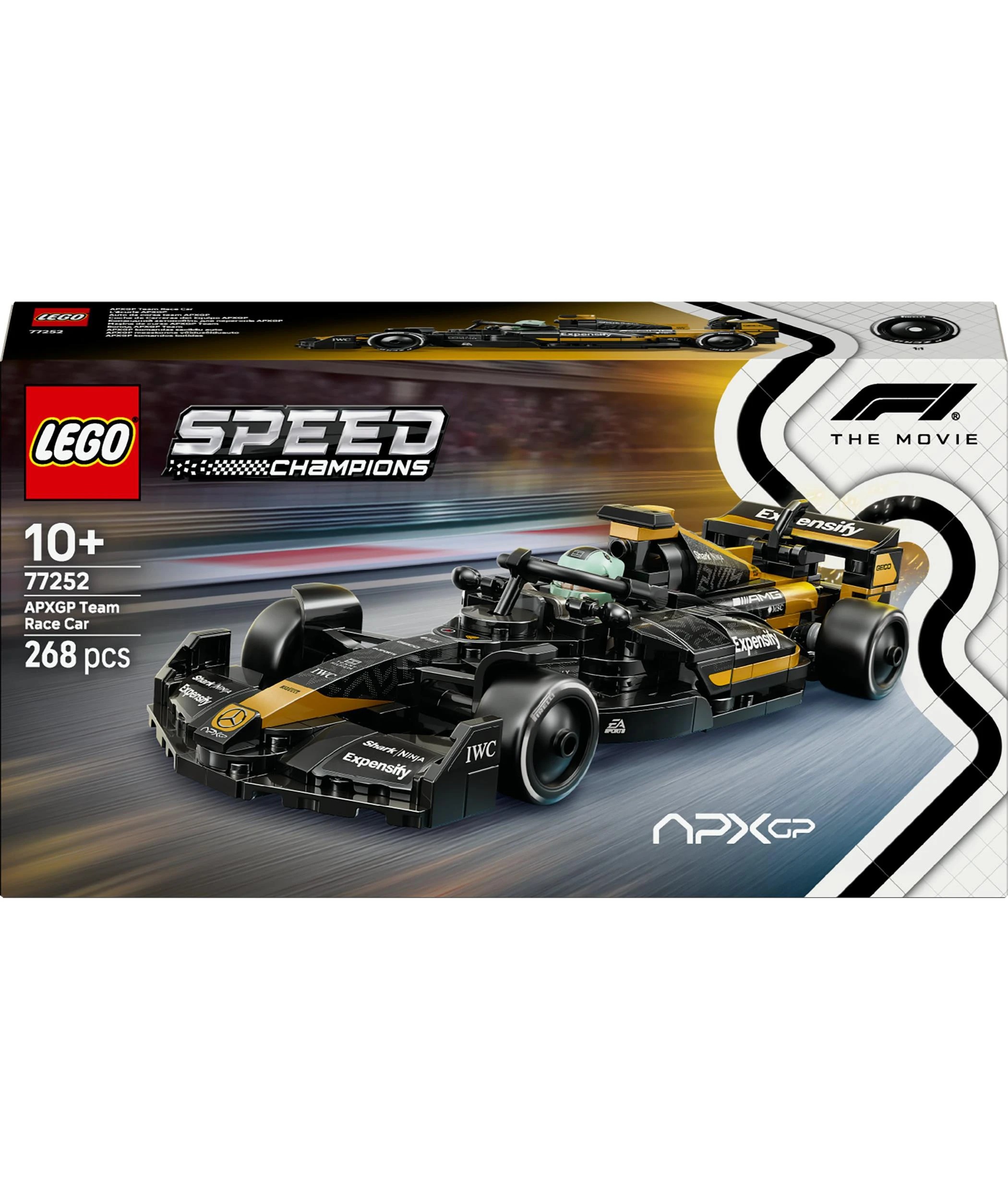 1 LEGO Speed Champions APXGP Team Race Car from F1 The Movie 77252, 1 of 10