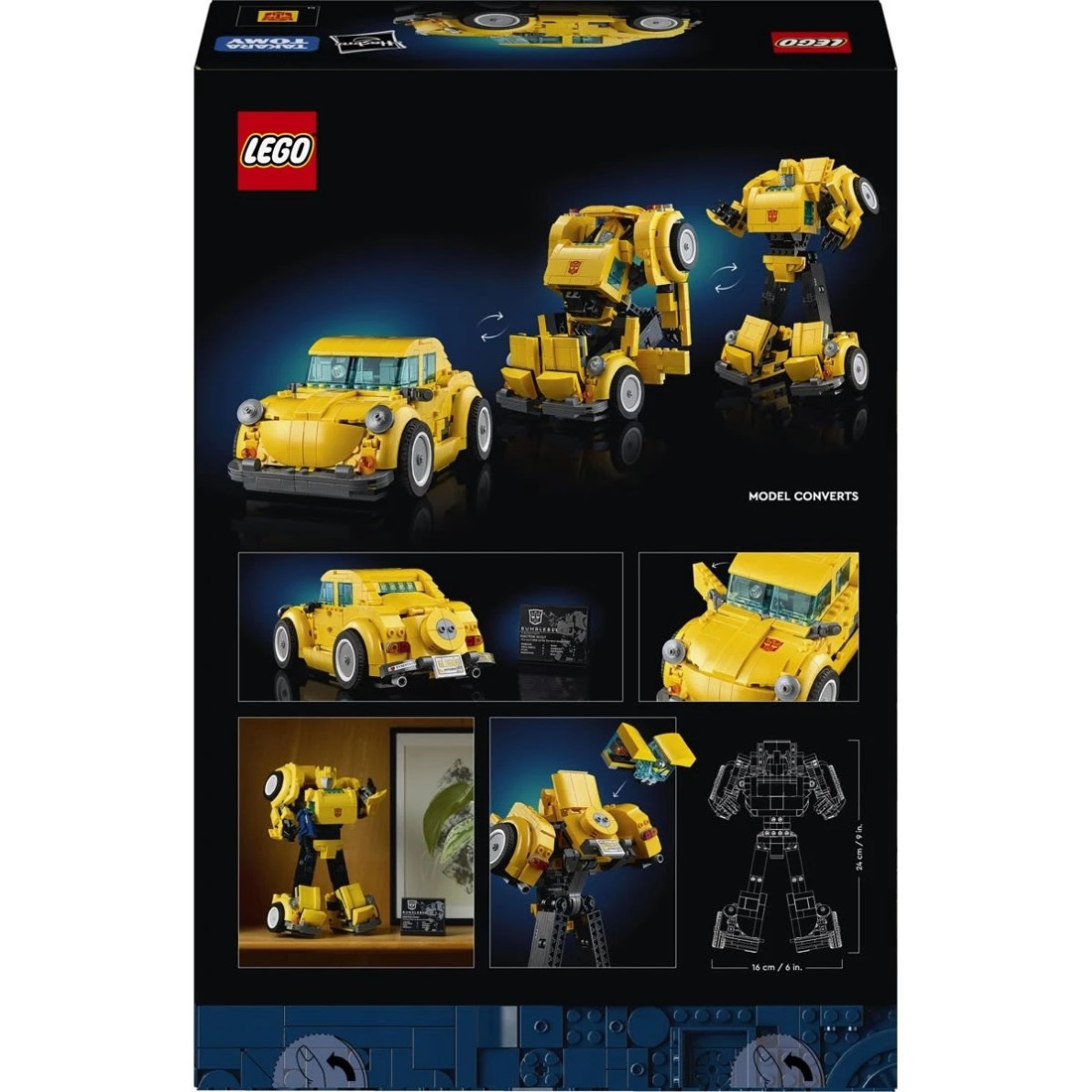 10 LEGO Icons Transformers Bumblebee 10338, 10 of 11