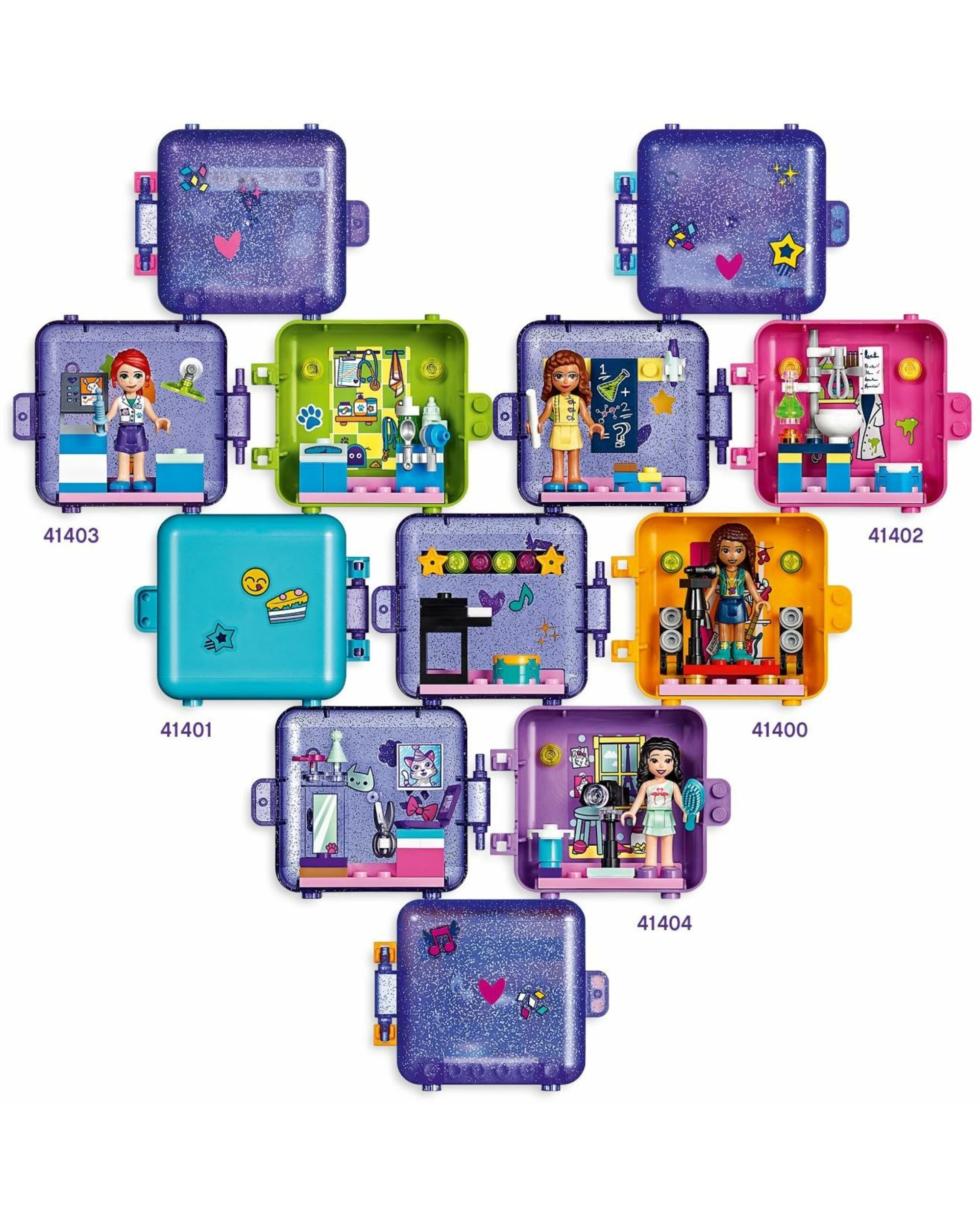 3 LEGO 41401 Stephanie's Play Cube: Portable Mini Doll Kitchen Set, 3 of 4