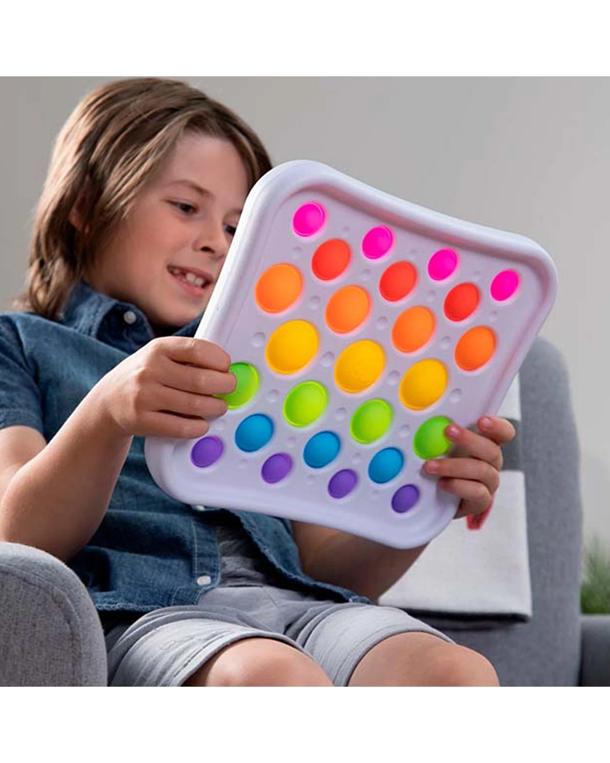 Fat Brain Toy Co Dimpl Pops Deluxe Kids Sensory Development Set - Multi ...