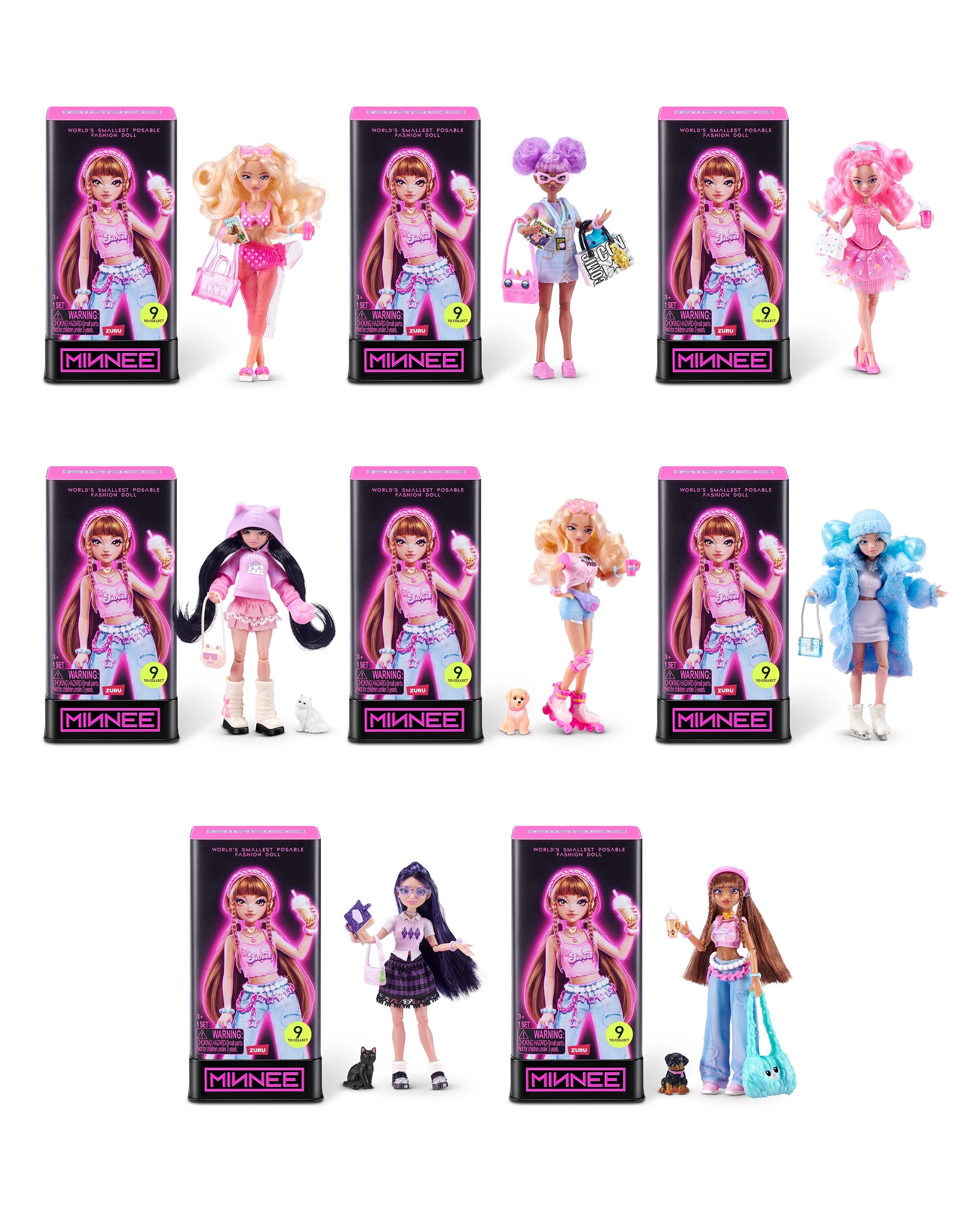 1 B. toys Minnee Fashion Doll Blind Box by Starbox - Assorted - Multi, 1 of 2