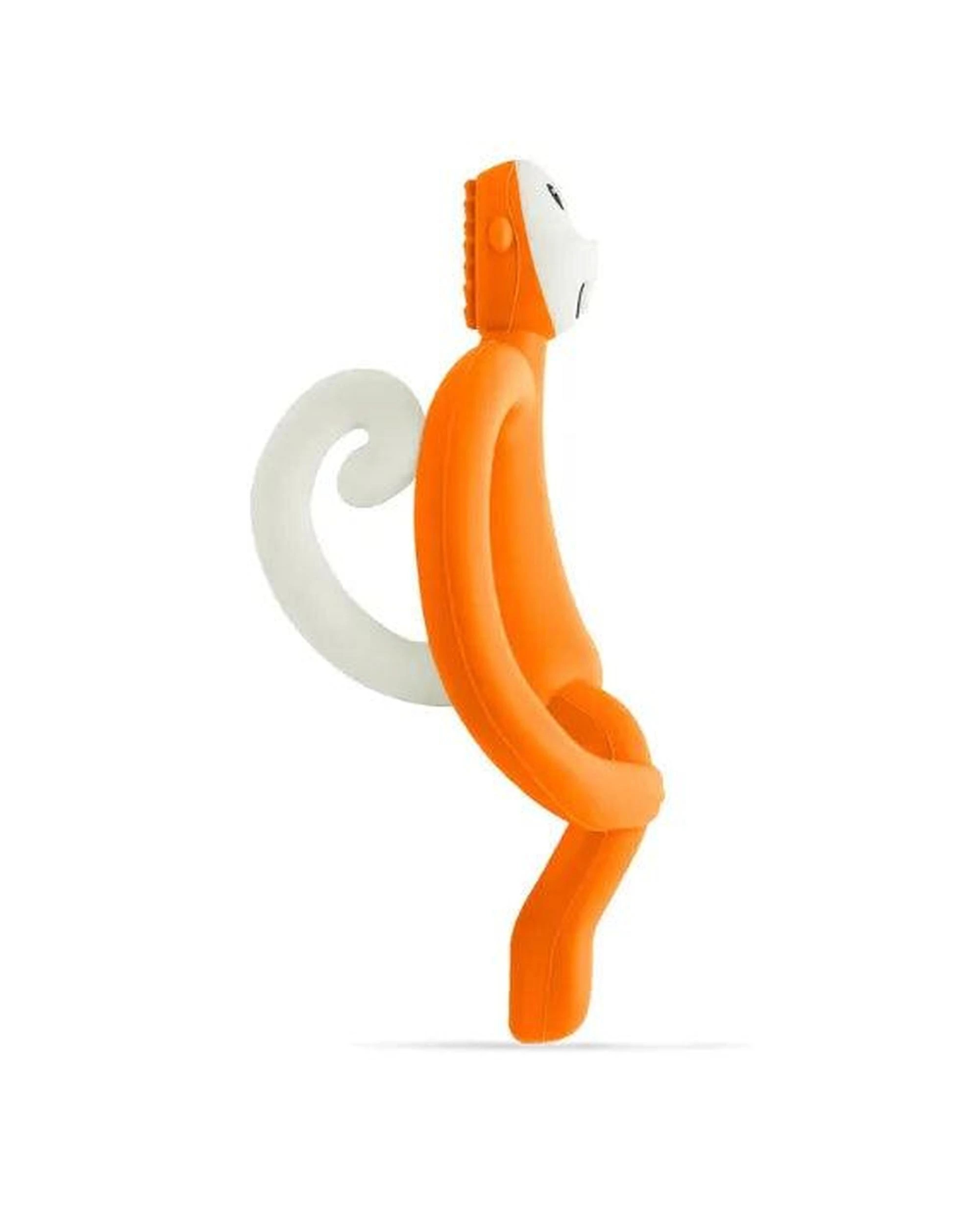 3 Matchstick Monkey Orange Teething Toy and Gel Applicator, 3 of 4