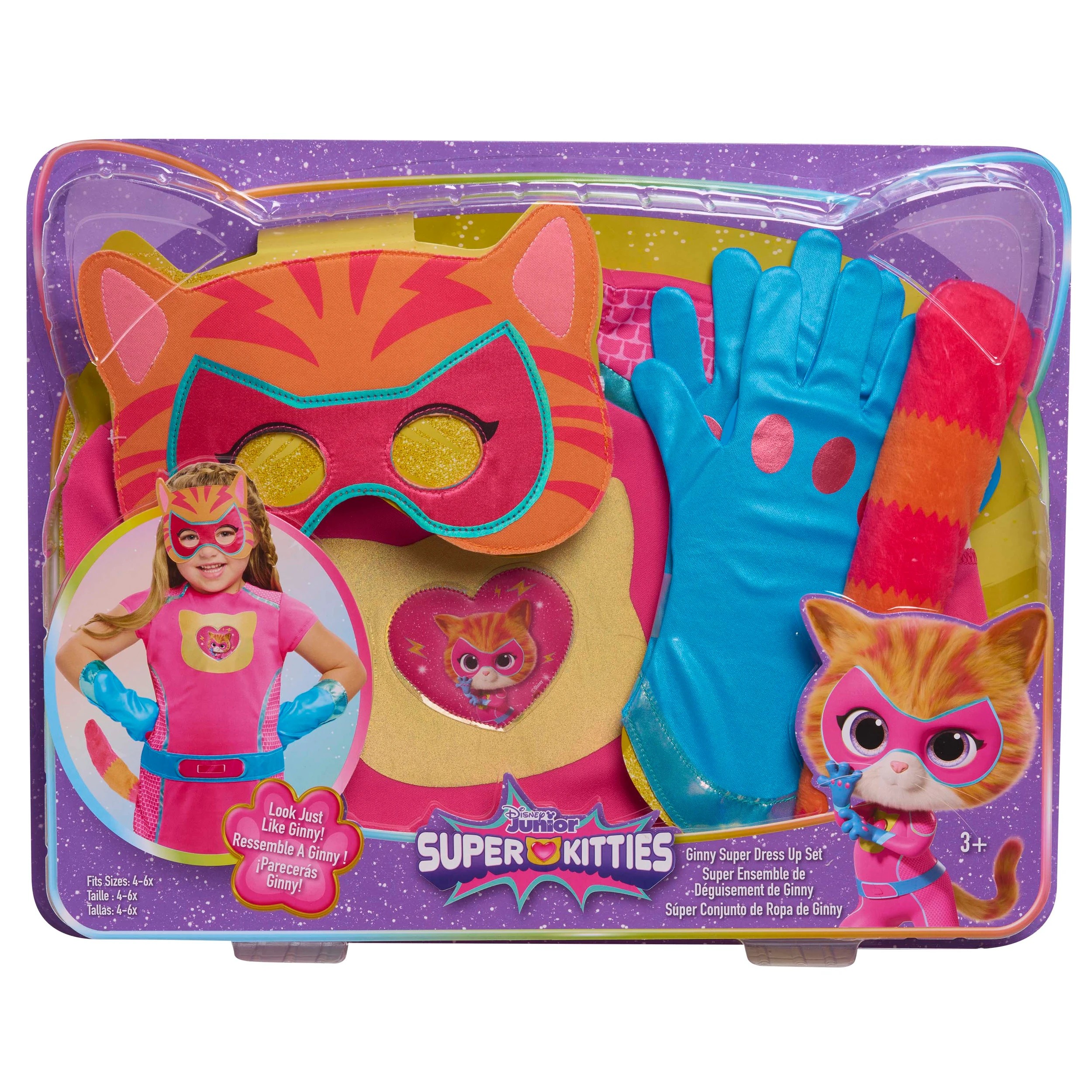 6 Disney Superkitties Ginny Super Dress Up Set - Multi, 6 of 6