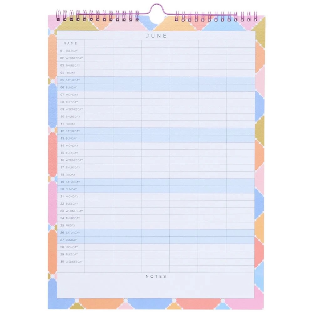 2 Officeworks 2027 Family Planner Geo, 2 of 3