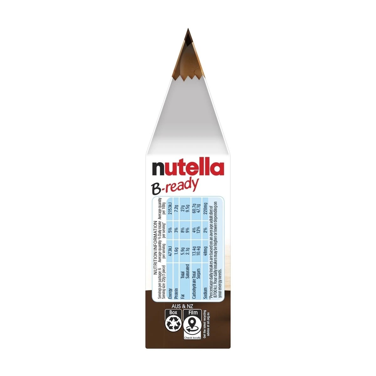 4 6 Piece Ferrero Nutella B-Ready 132g, 4 of 8