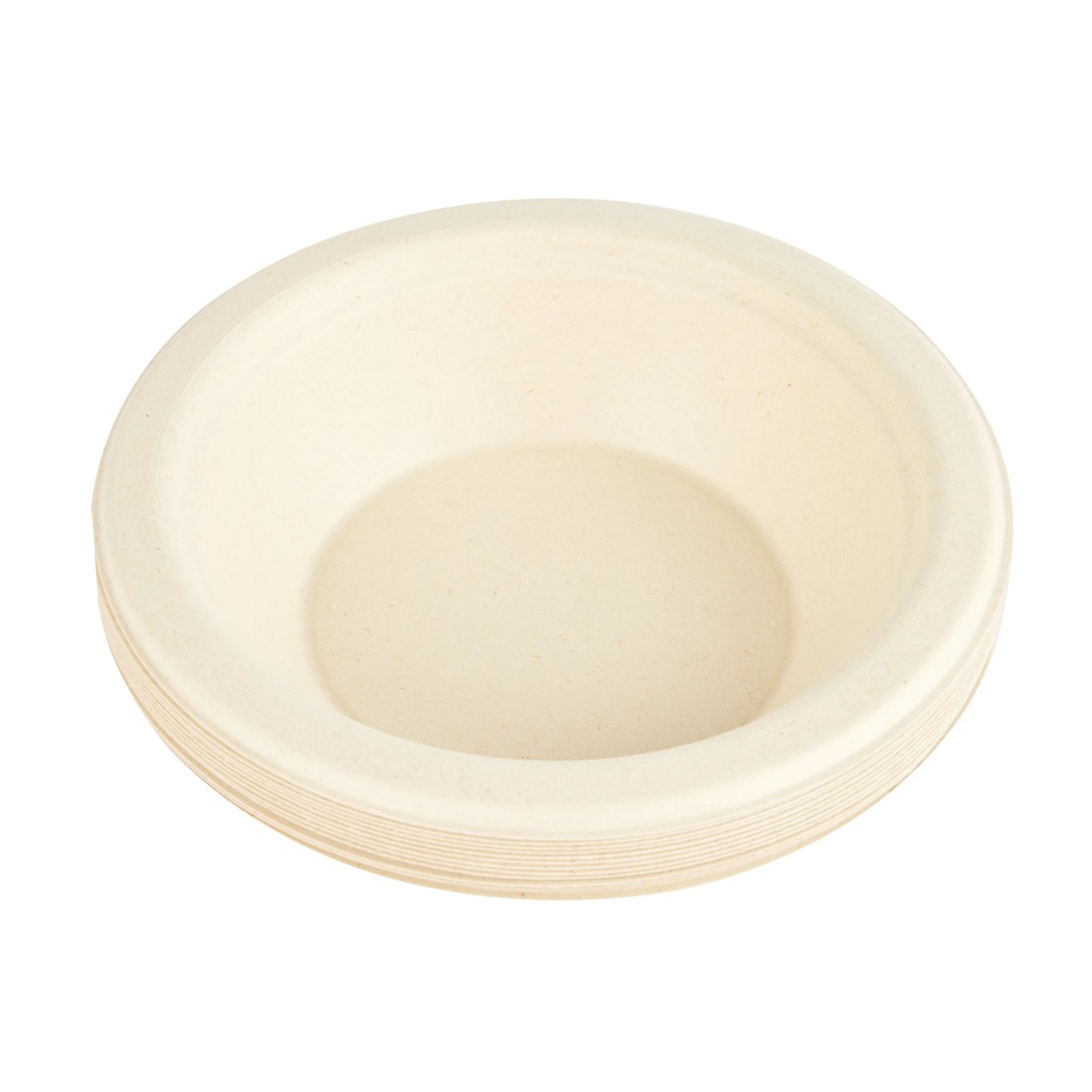 2 12 Piece Sugarcane Pulp Round Bowls, 2 of 5