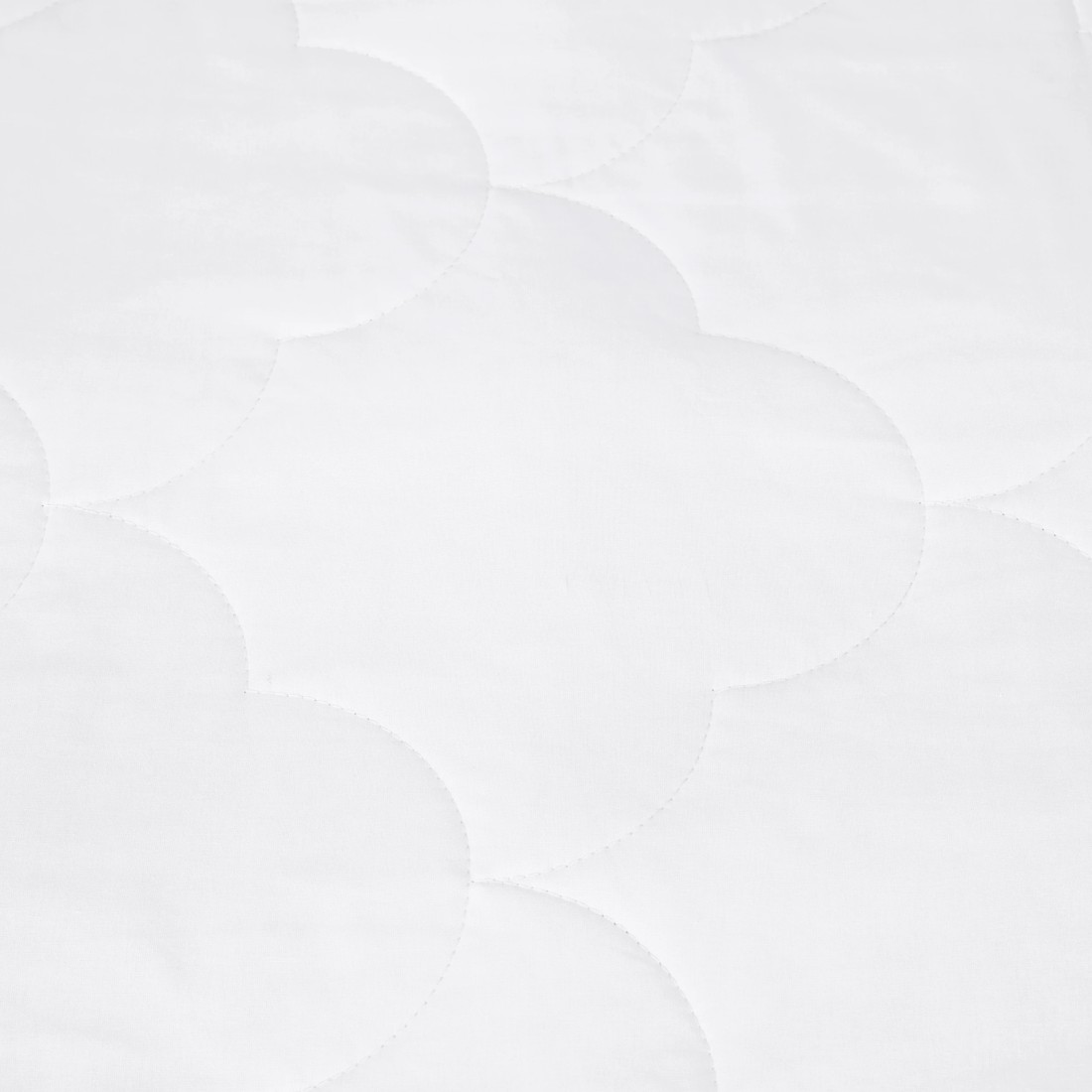 3 Low Warmth Summer Cotton Quilt - Queen Bed, White, 3 of 4