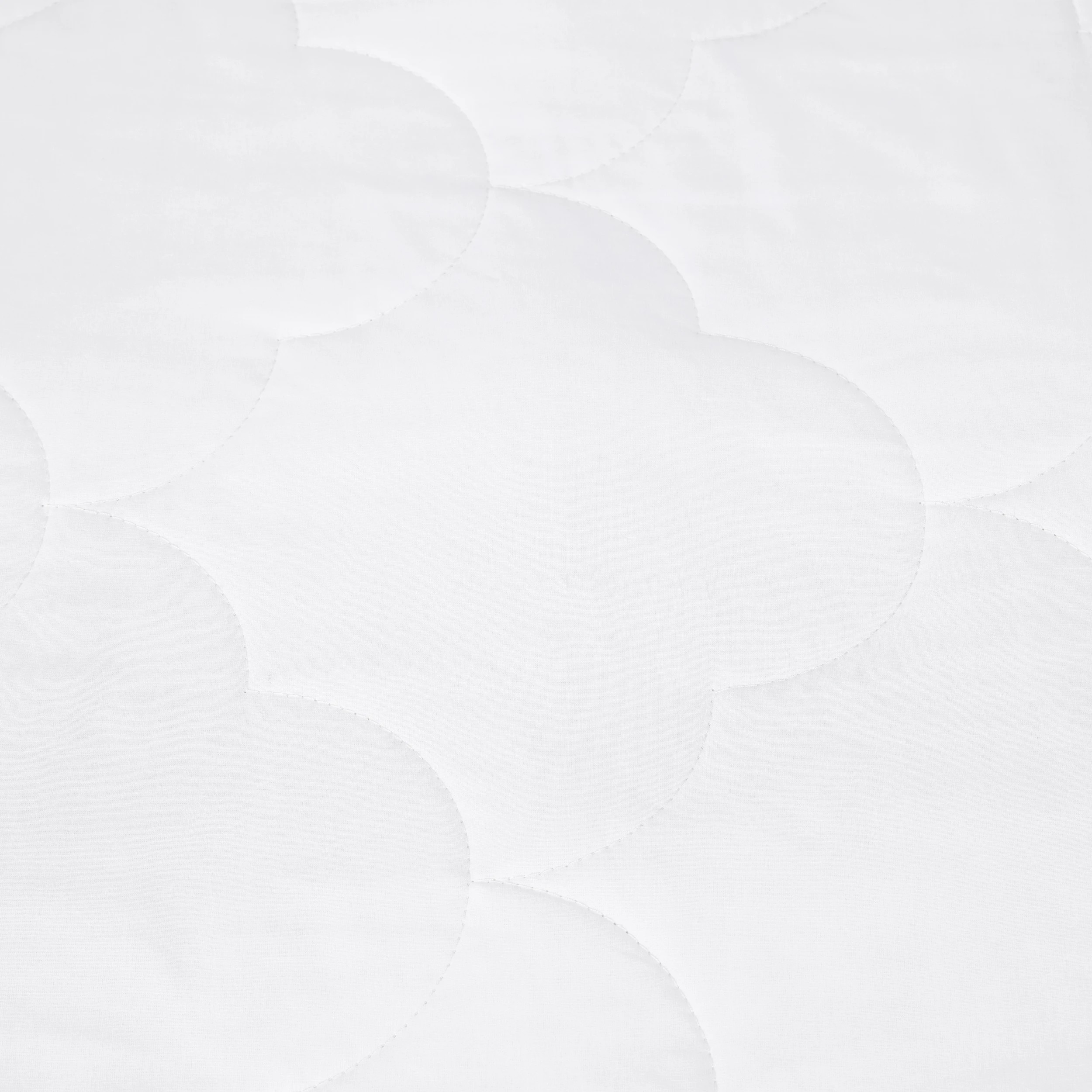 3 Low Warmth Summer Cotton Quilt - Queen Bed, White, 3 of 4