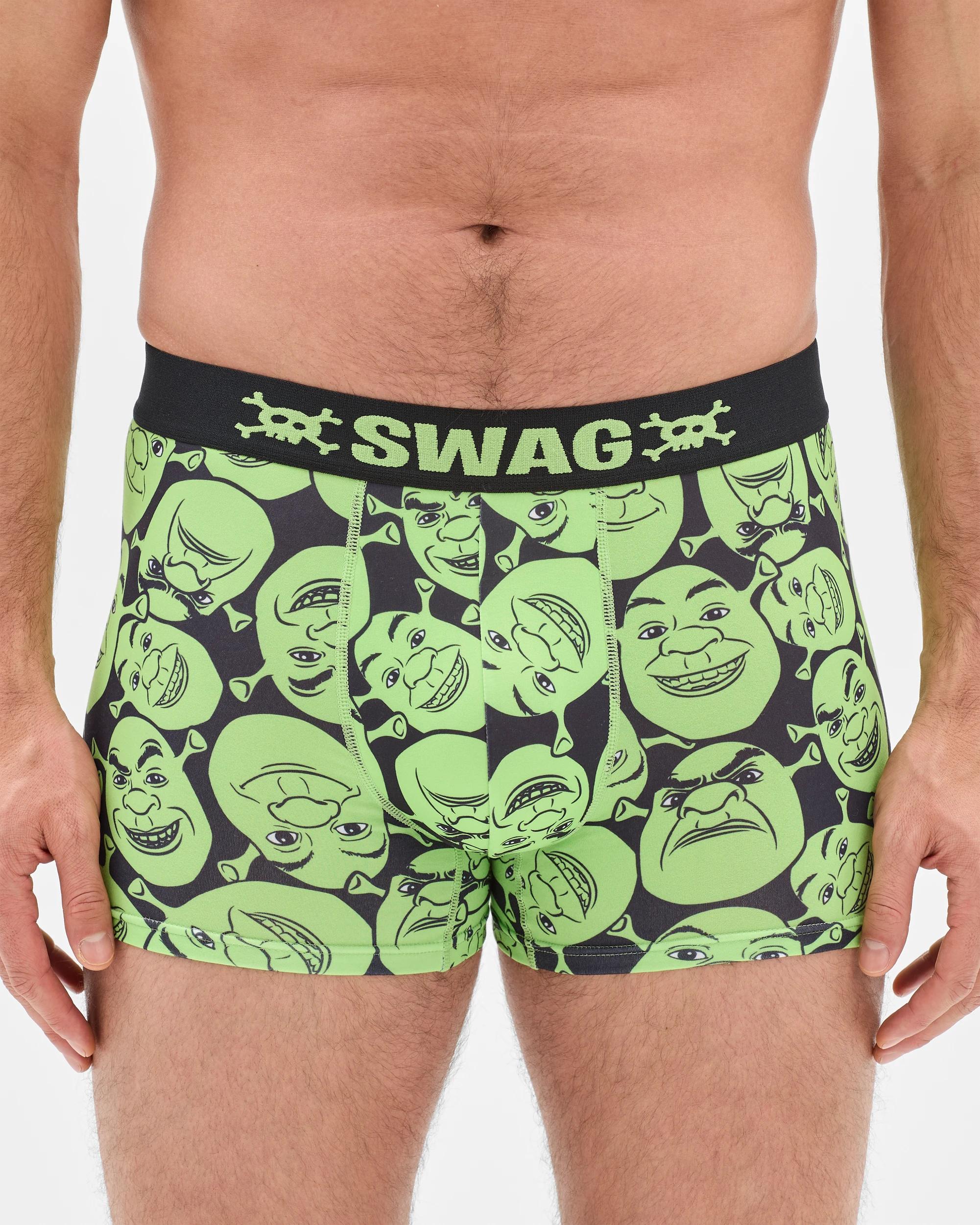1 Shrek Trunks - Swag GREEN/BACK, 1 of 4