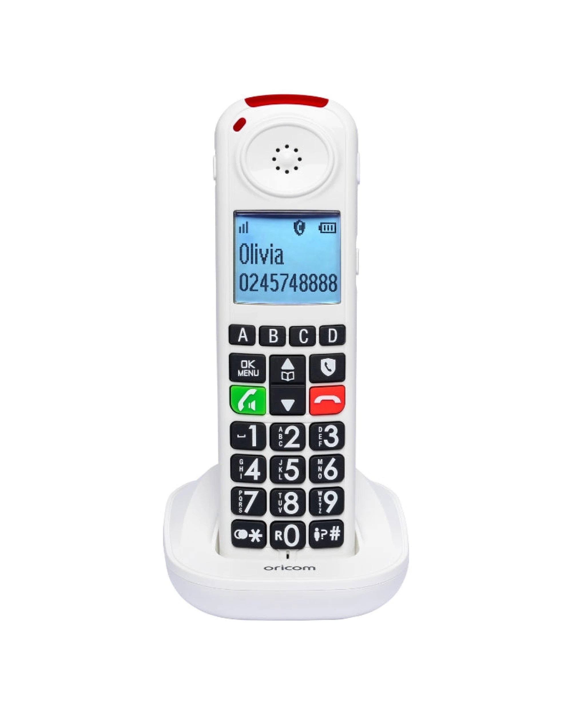 8 Oricom Care920-2 Amplified Big Button Home Phone Combo - White, 8 of 9