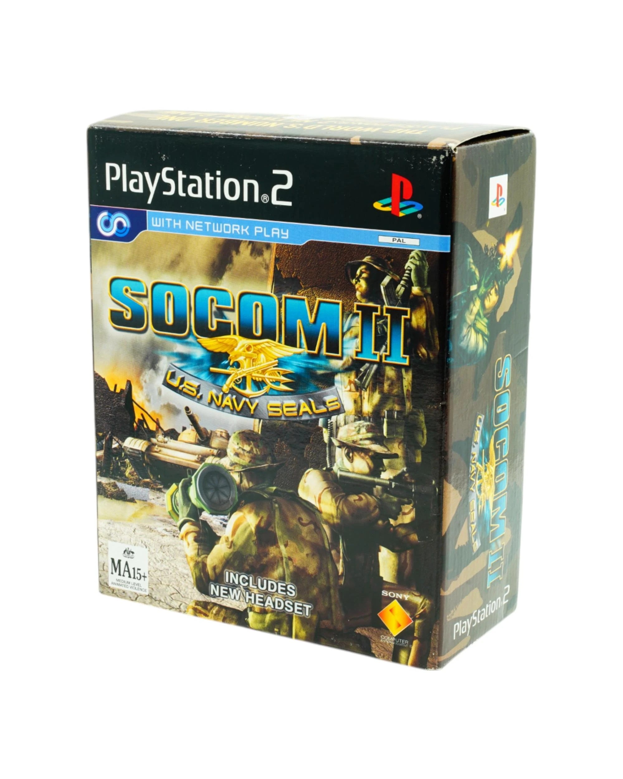 3 SOCOM II: U.S. Navy SEALs Big Box - PS2, 3 of 7