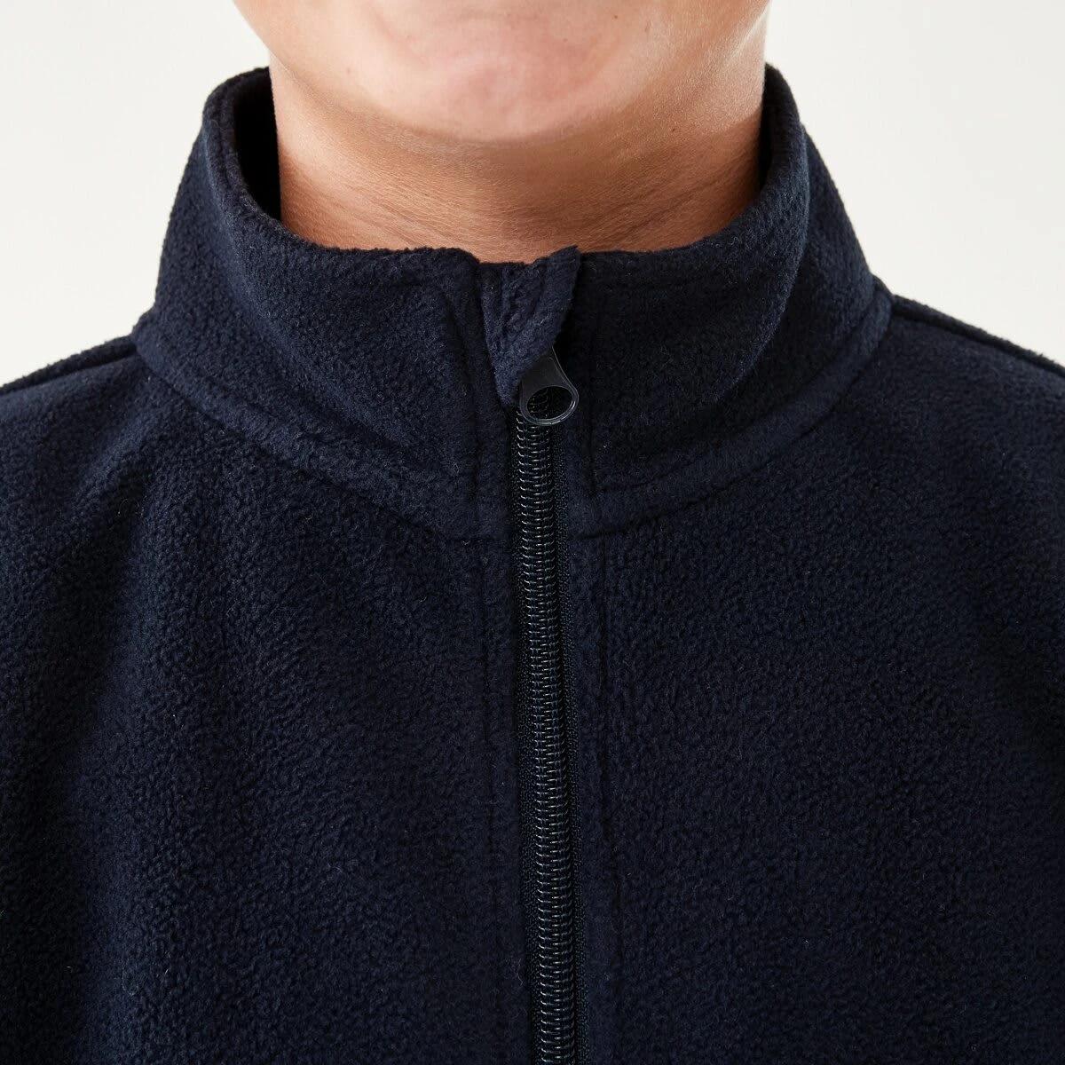 5 Zip Through Polar Fleece Sweatshirt Nvy Sphire, 5 of 10