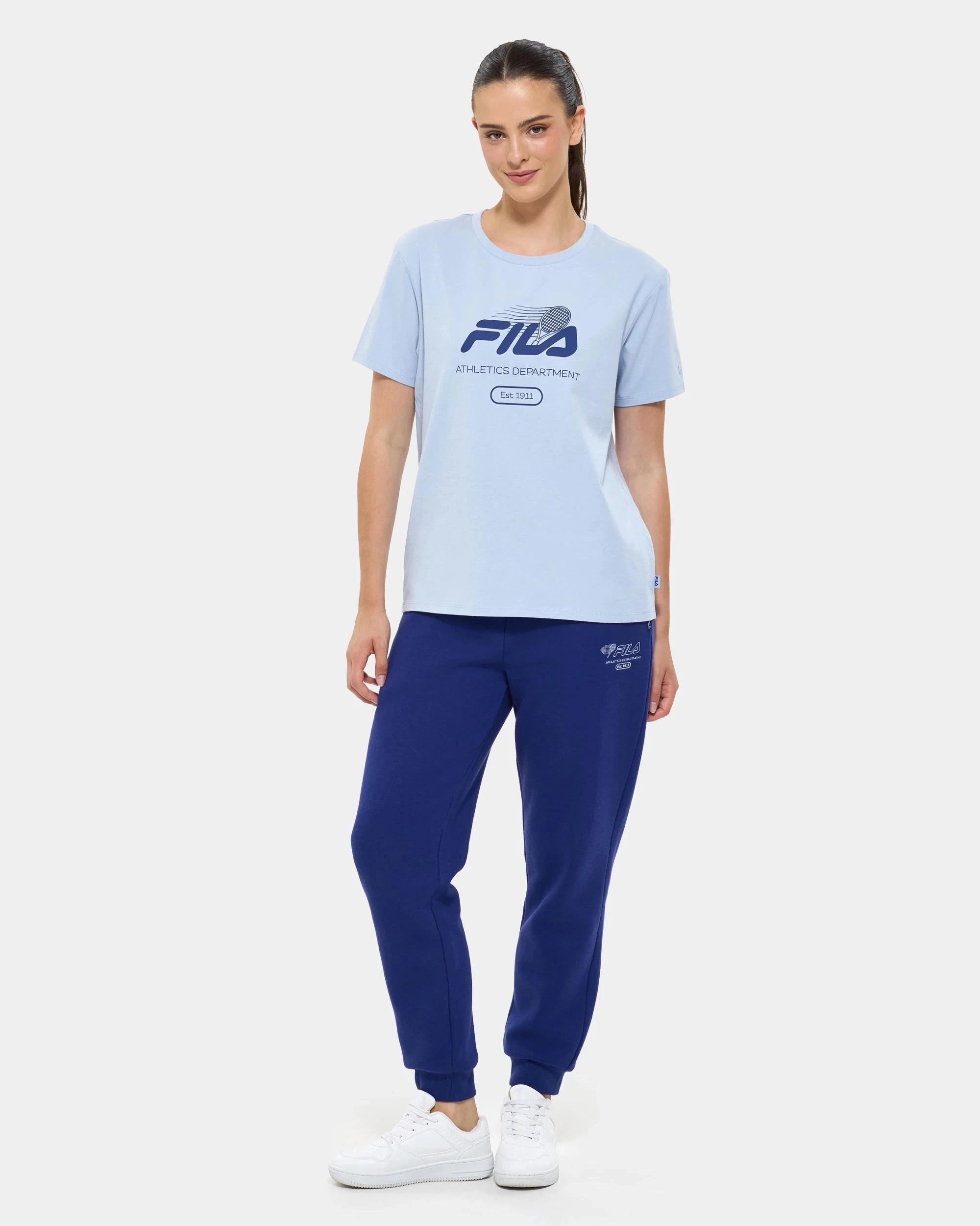 2 Fila Nastia T-Shirt ZEN BLUE, 2 of 7
