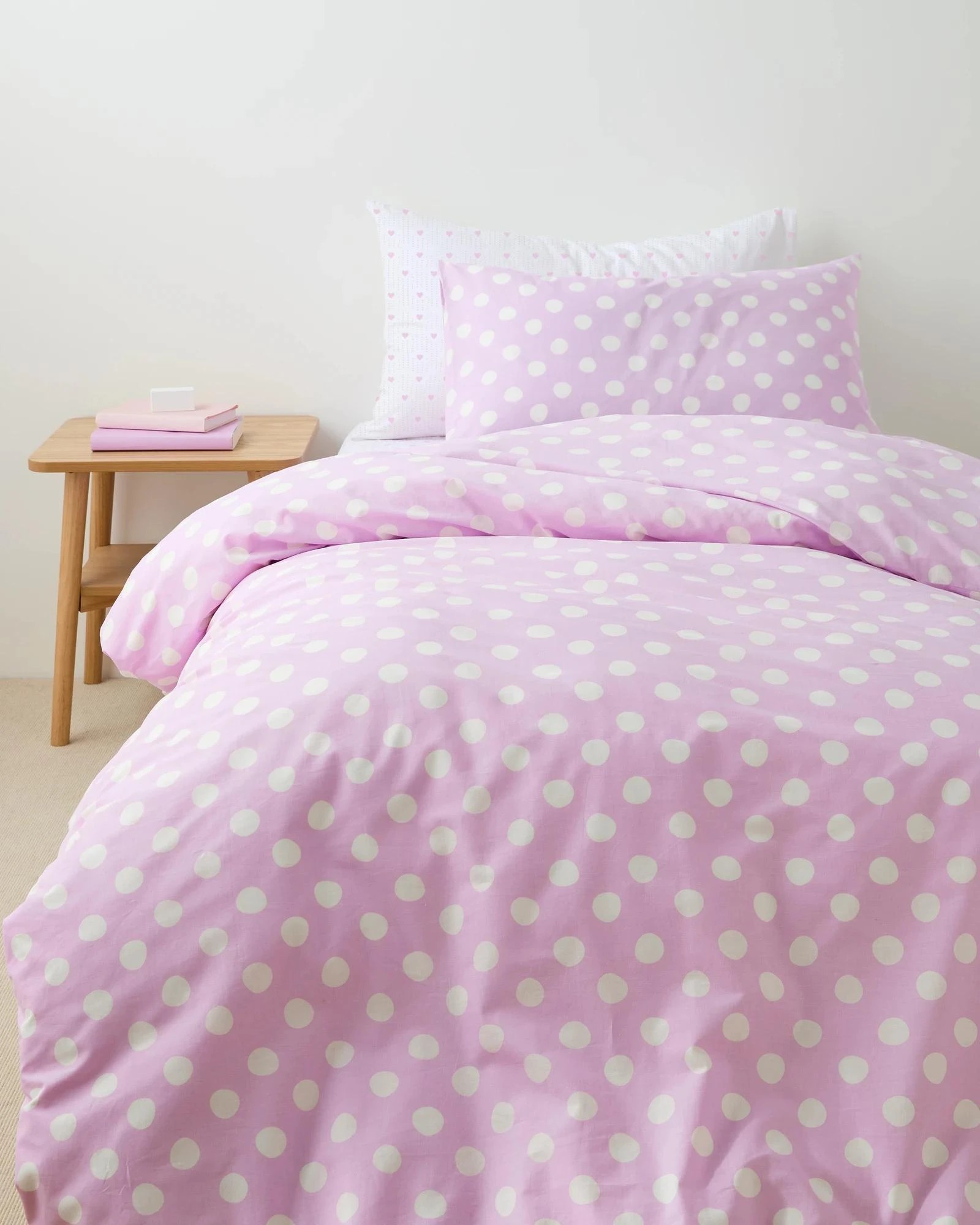 1 Target Cara Kids Australian Cotton Quilt Cover Set - Double Bed - Purple, 1 of 5