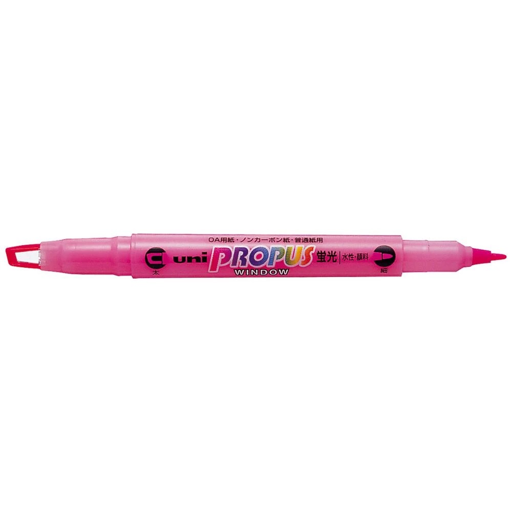 1 Uni Propus Dual Highlighter Pink, 1 of 3