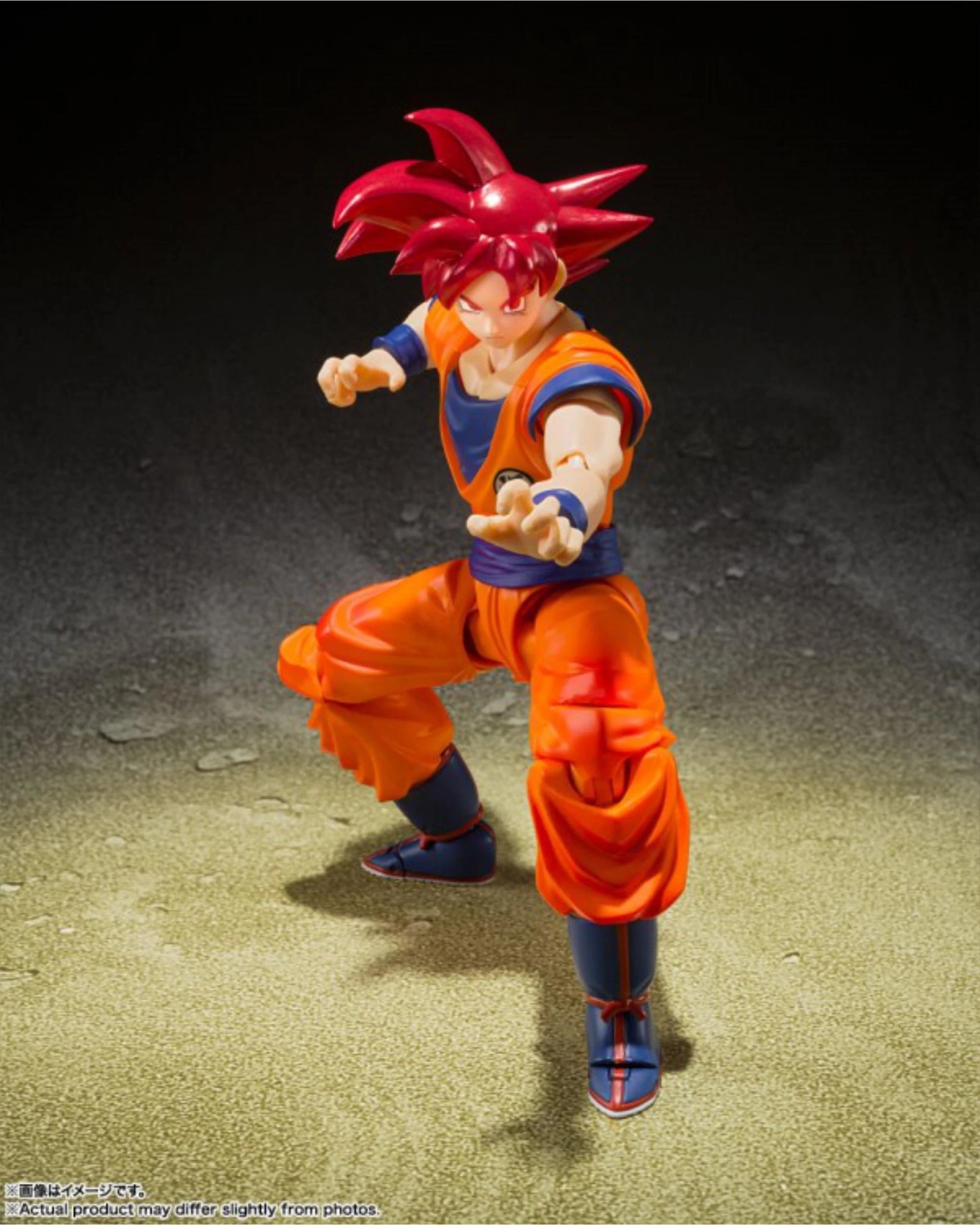 6 S.H. Figuarts Dragon Ball SSGSG Saiyan God Instilled With The Light Of Righteous Hearts Figure, 6 of 6