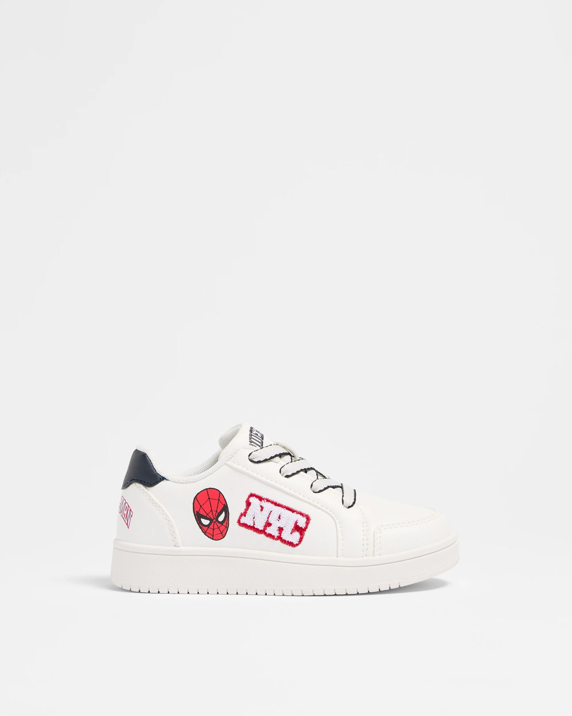 1 Boys Junior Spider-man Sneaker WHITE, 1 of 3