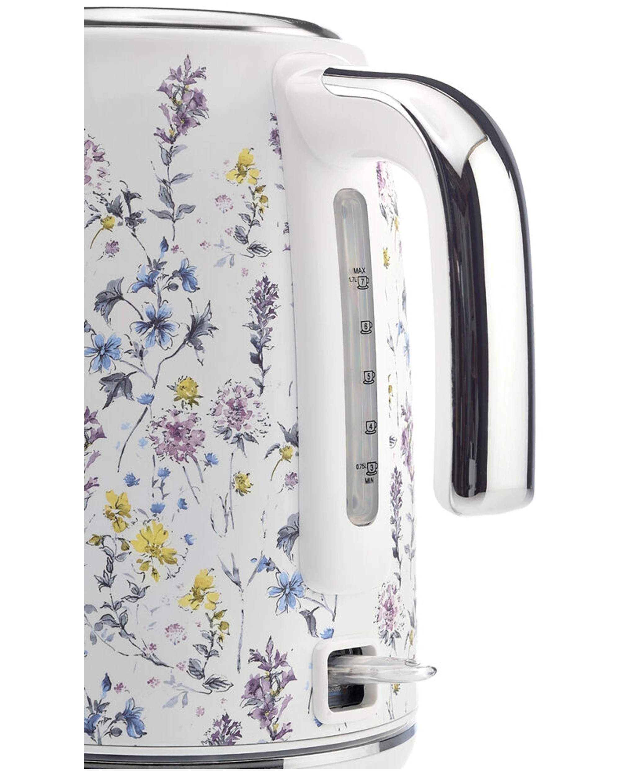 4 LAURA ASHLEY 1.7L Jug Electric Kettle Stainless Steel Quick Boil Filter
 - white, 4 of 7