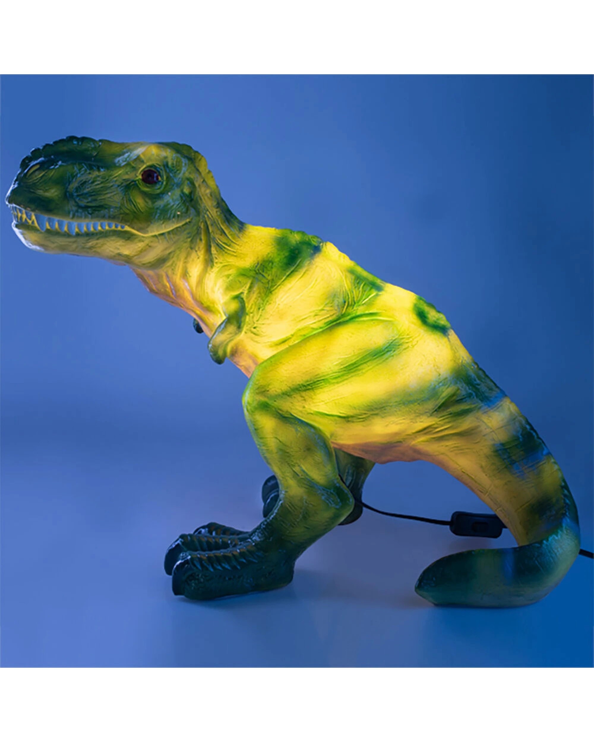 2 MDI Aus Dino Island Giant Table Lamp Kids Children Bedside Decor T-Rex 53.5x34.5x44cm - Green, 2 of 6