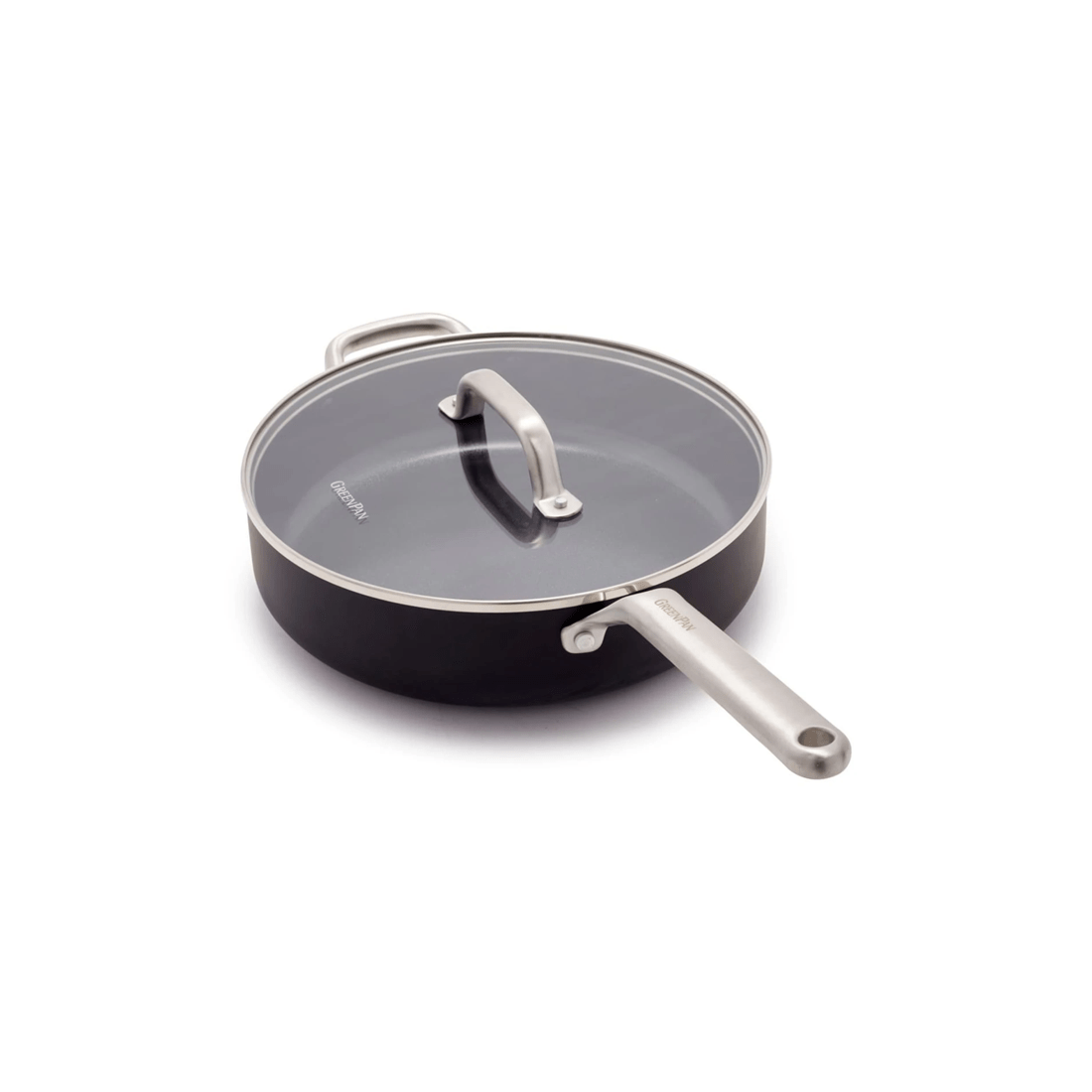 1 Greenpan Omega Series Covered Non Stick Skillet 28cm/4.24l Home Kitchen Cookware
 - Black, 1 of 9