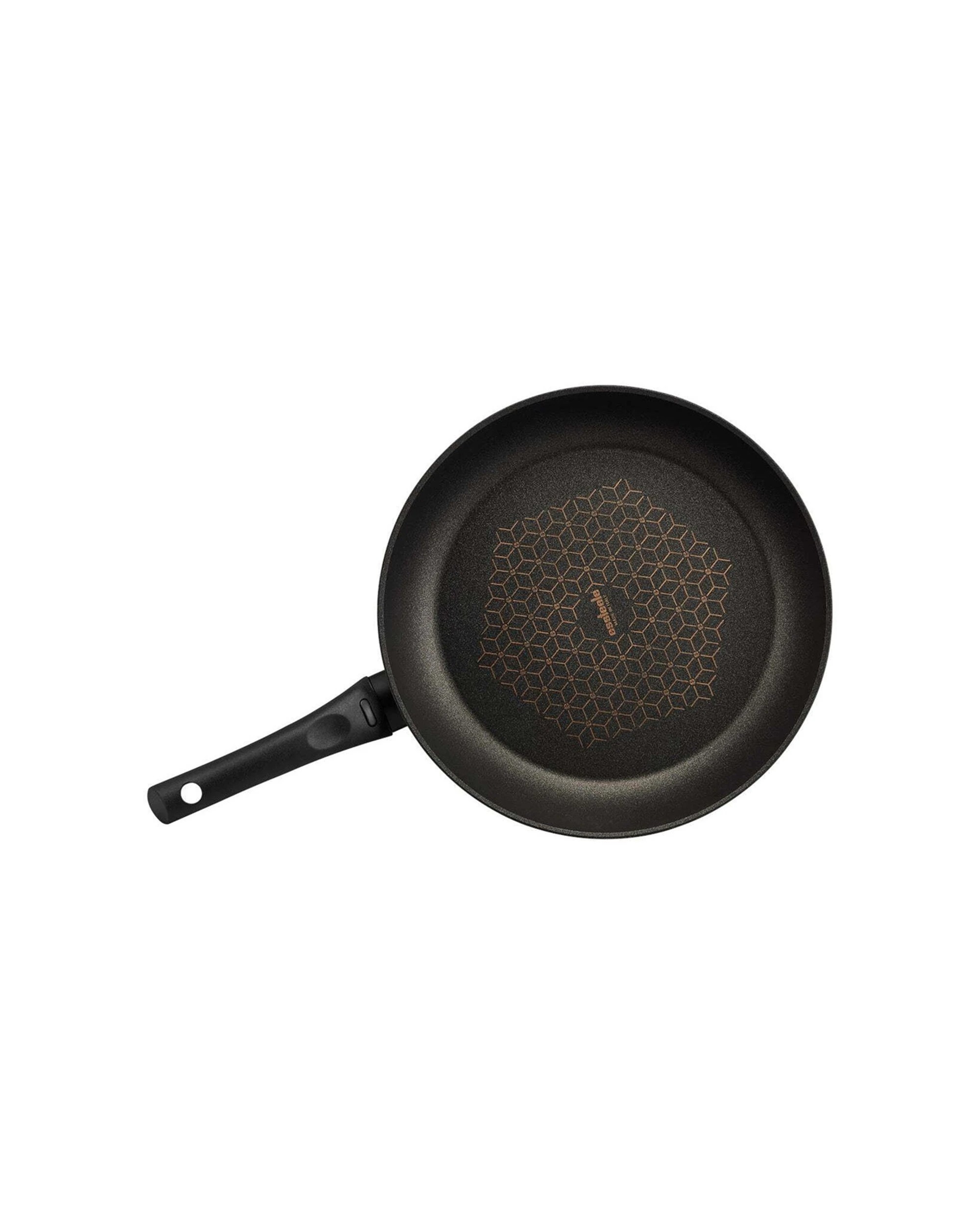 1 Essteele Per Salute 30cm Non-Stick Open French Skillet Round Frying Pan - Black, 1 of 3