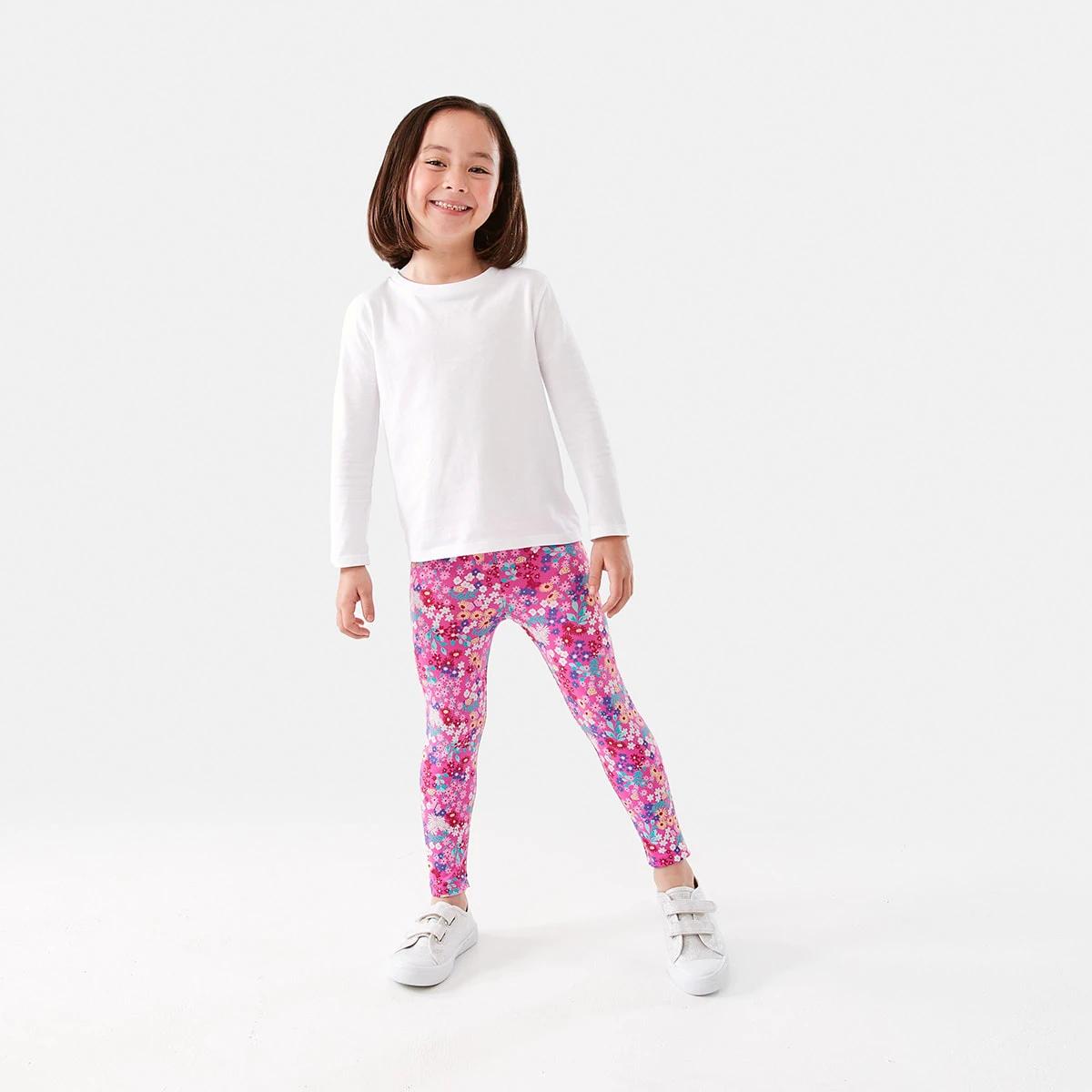 5 Print Leggings Pnk Ditsy, 5 of 8